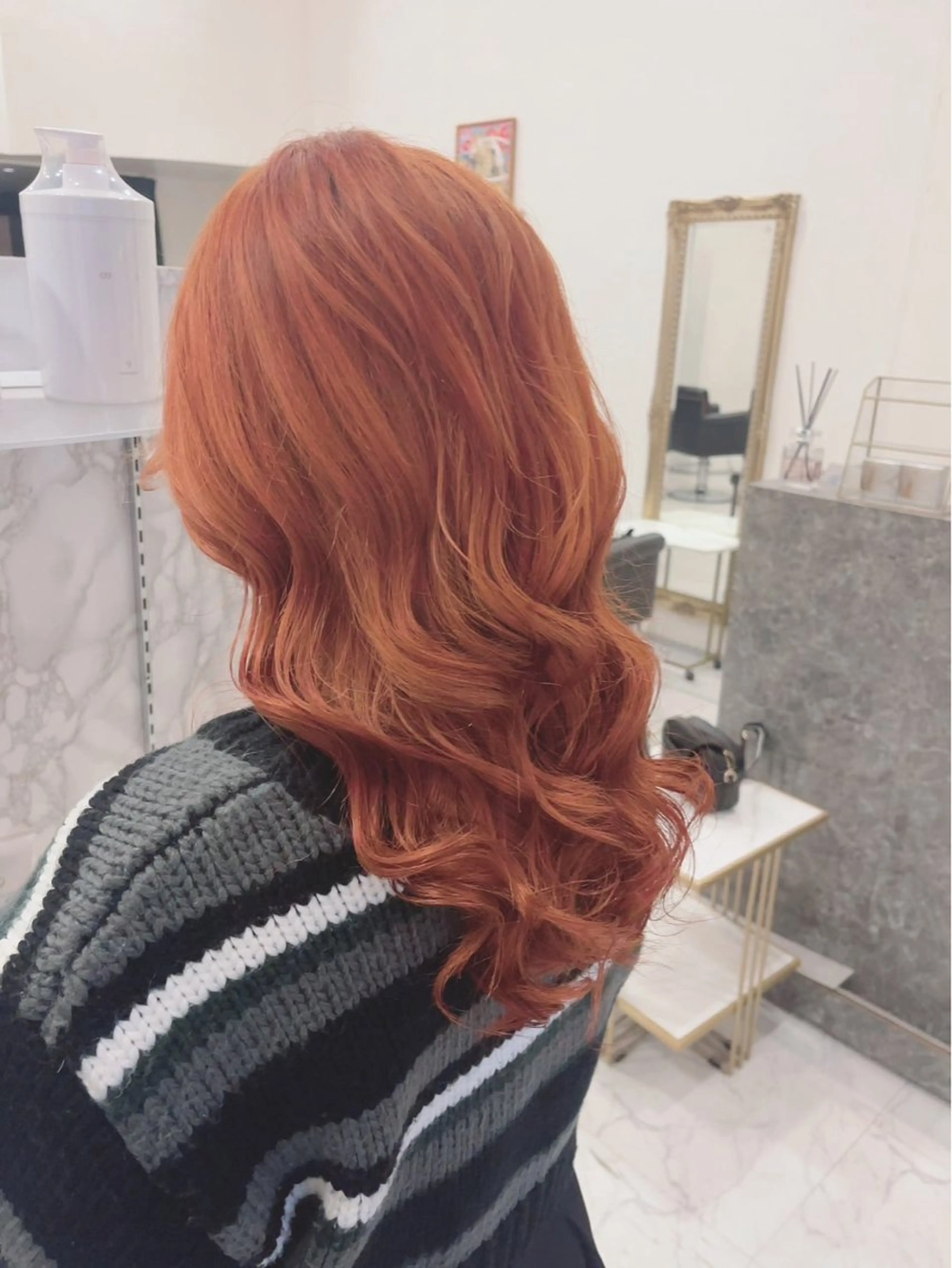 ロング カット ヘアカラー トリートメント 💎JADE GRACE💎のヘアスタイル