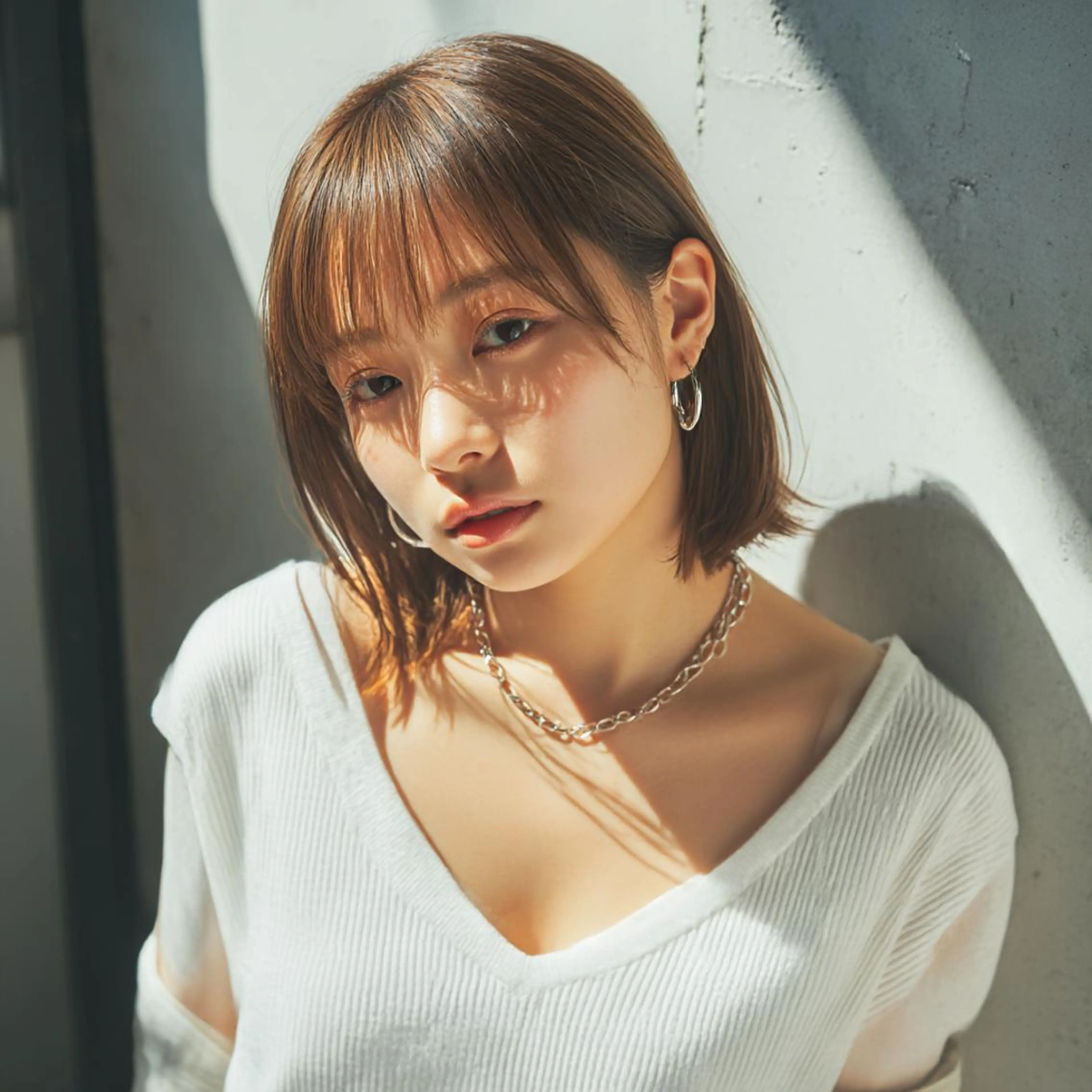 ショート カラー 田島拓海 ボブカットのヘアスタイル