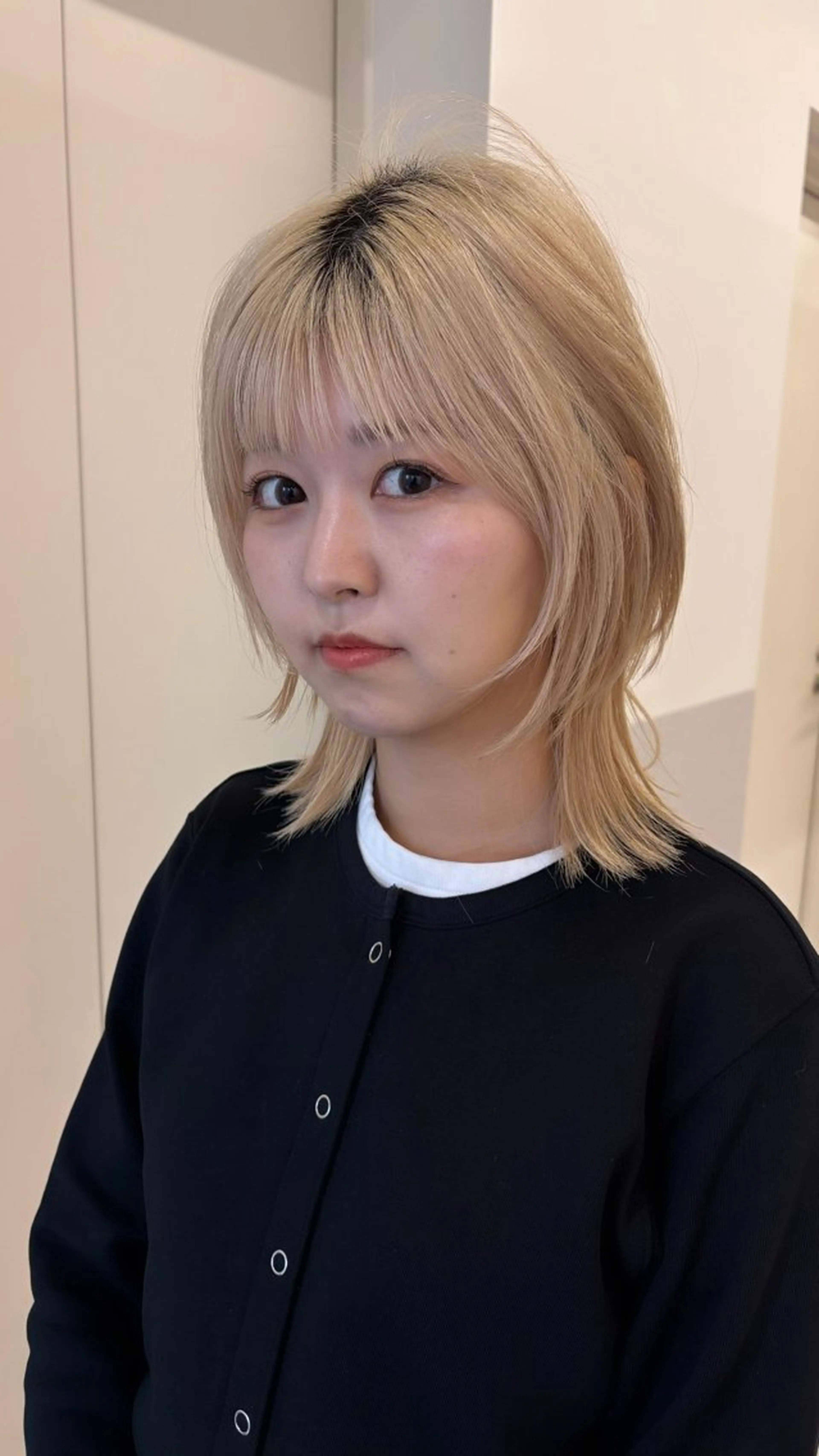 ミディアム カット ヘアカラー SALOWIN(サロウィン)広島並木通り所属・【ショート／レイヤー 】kotaroのヘアスタイル