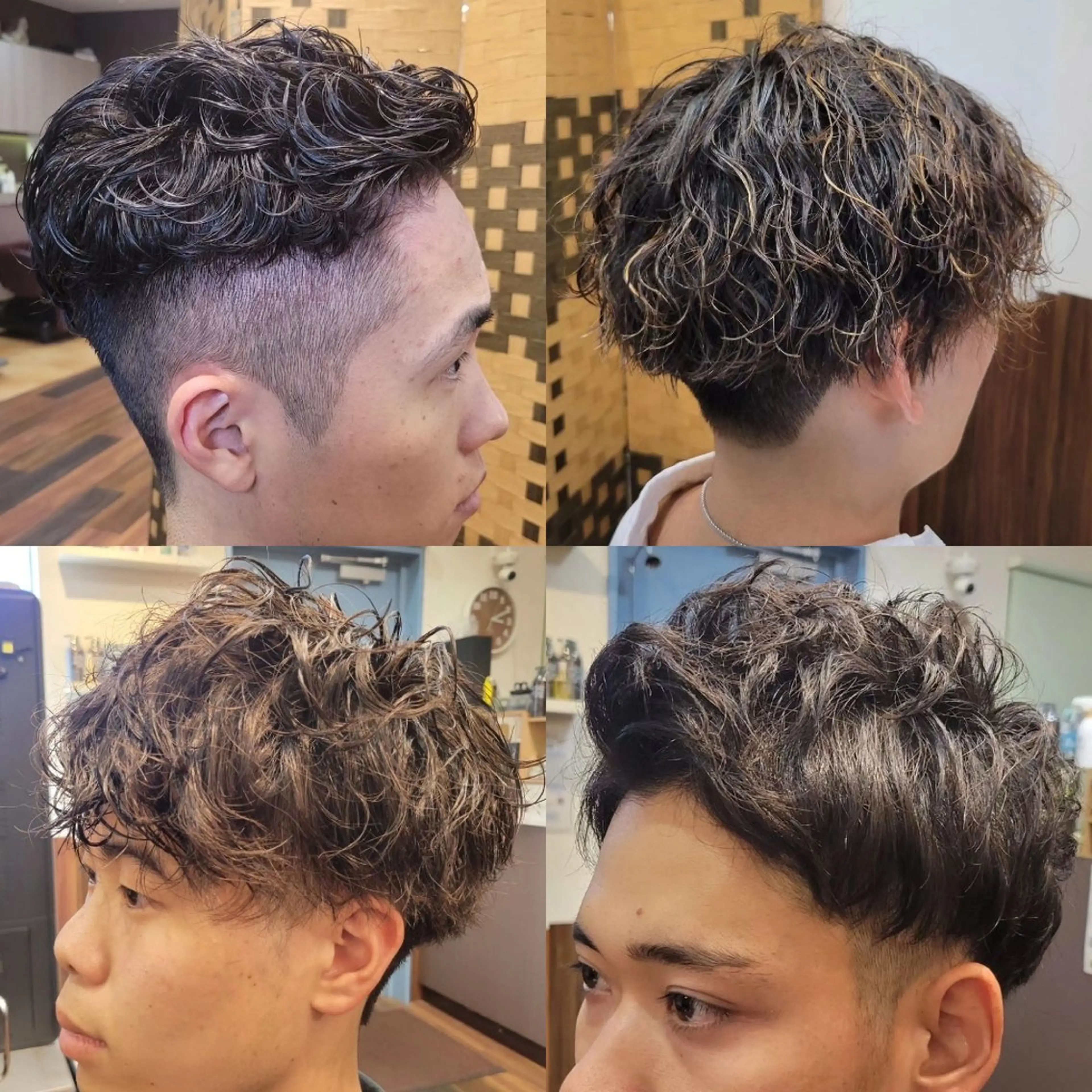 ミディアム パーマ メンズ カット パーマ notoa(ﾉﾄｱ) TAKAのヘアスタイル