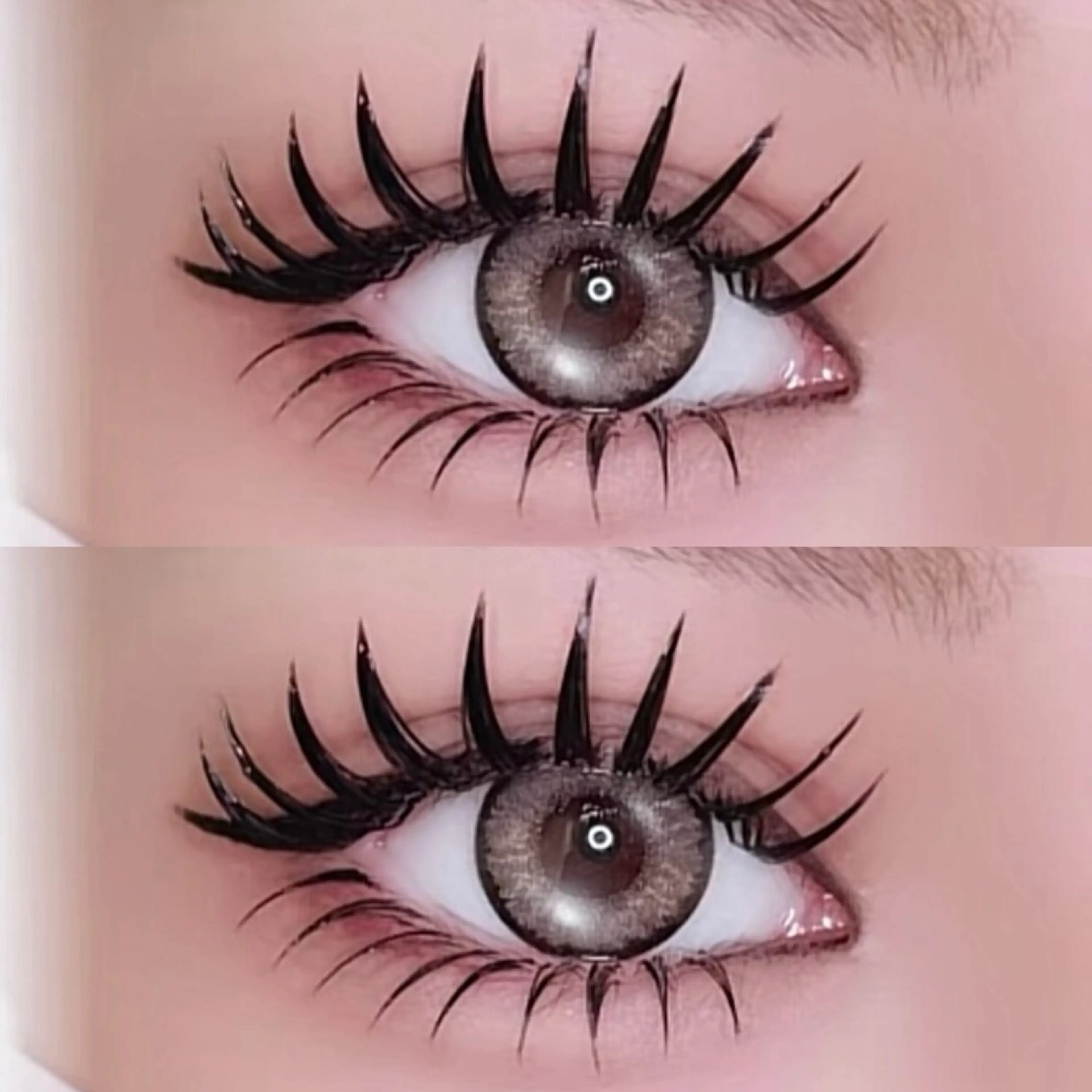 マツエク・マツパ バインドロック Dカール マツエク ♥️Ji Ji♥️のマツエク・マツパデザイン