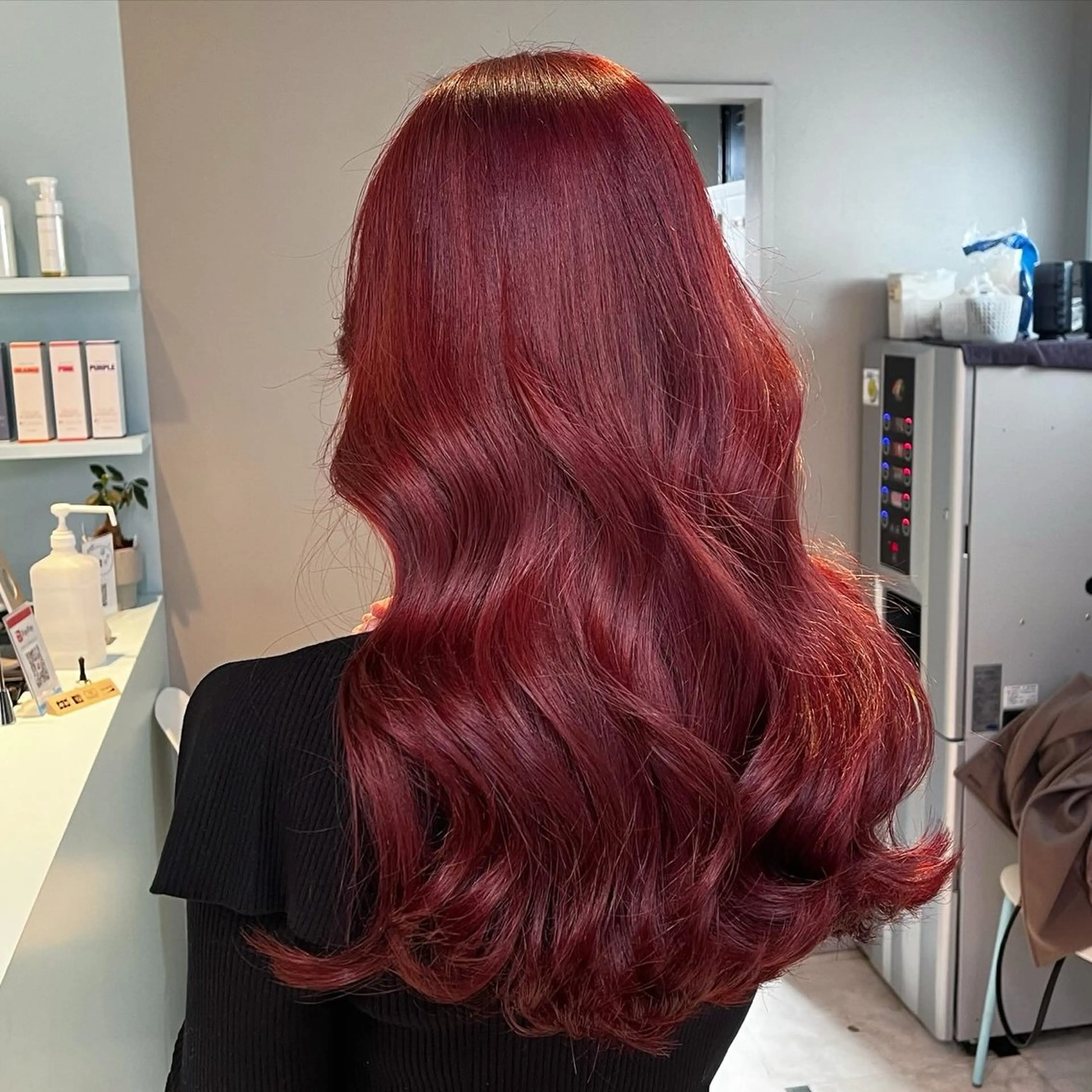 ロング カラー ヘアカラー トリートメント ブリーチカラー 🩵MIZUKIのヘアスタイル