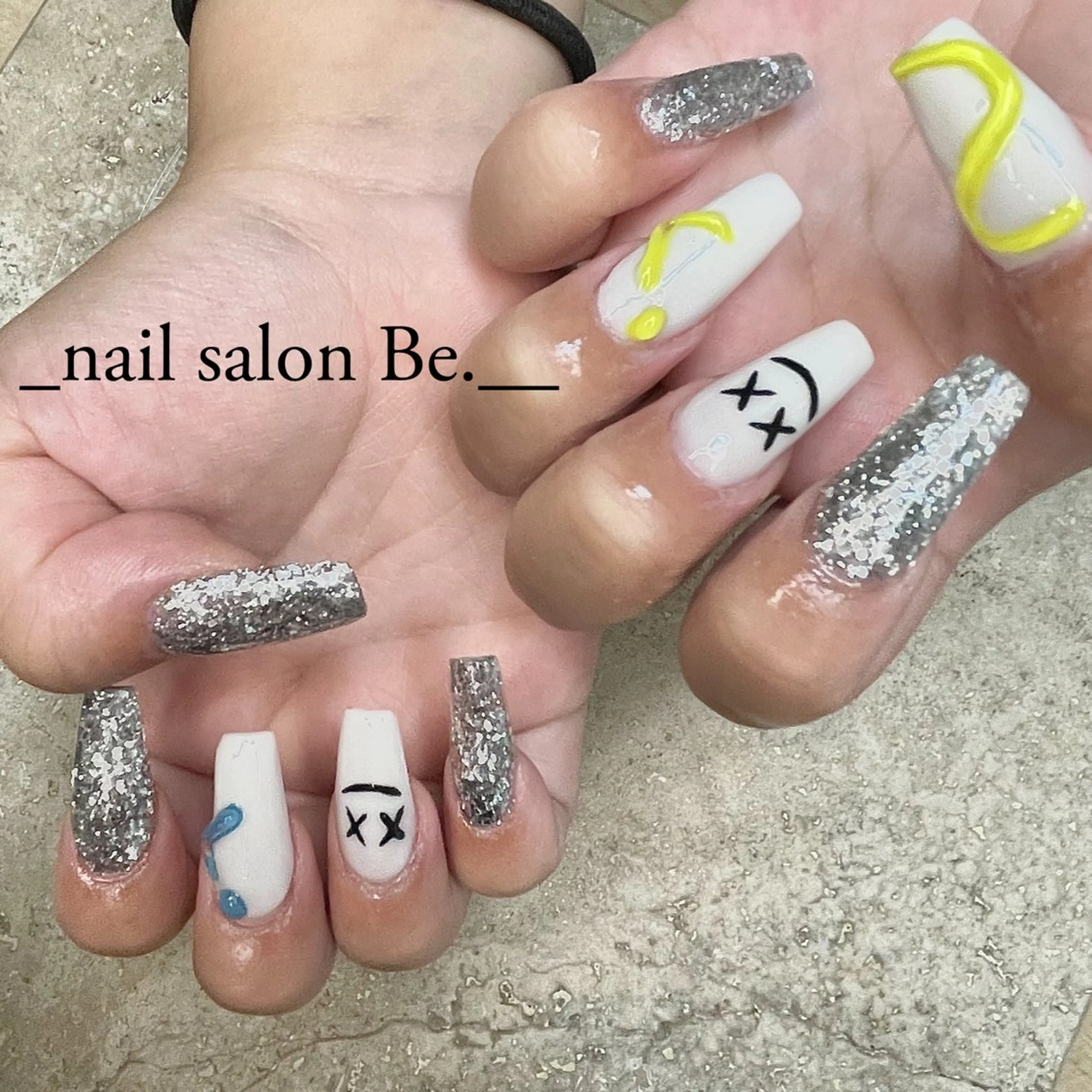 ネイル スカルプネイル nail salon Be.のネイルデザイン