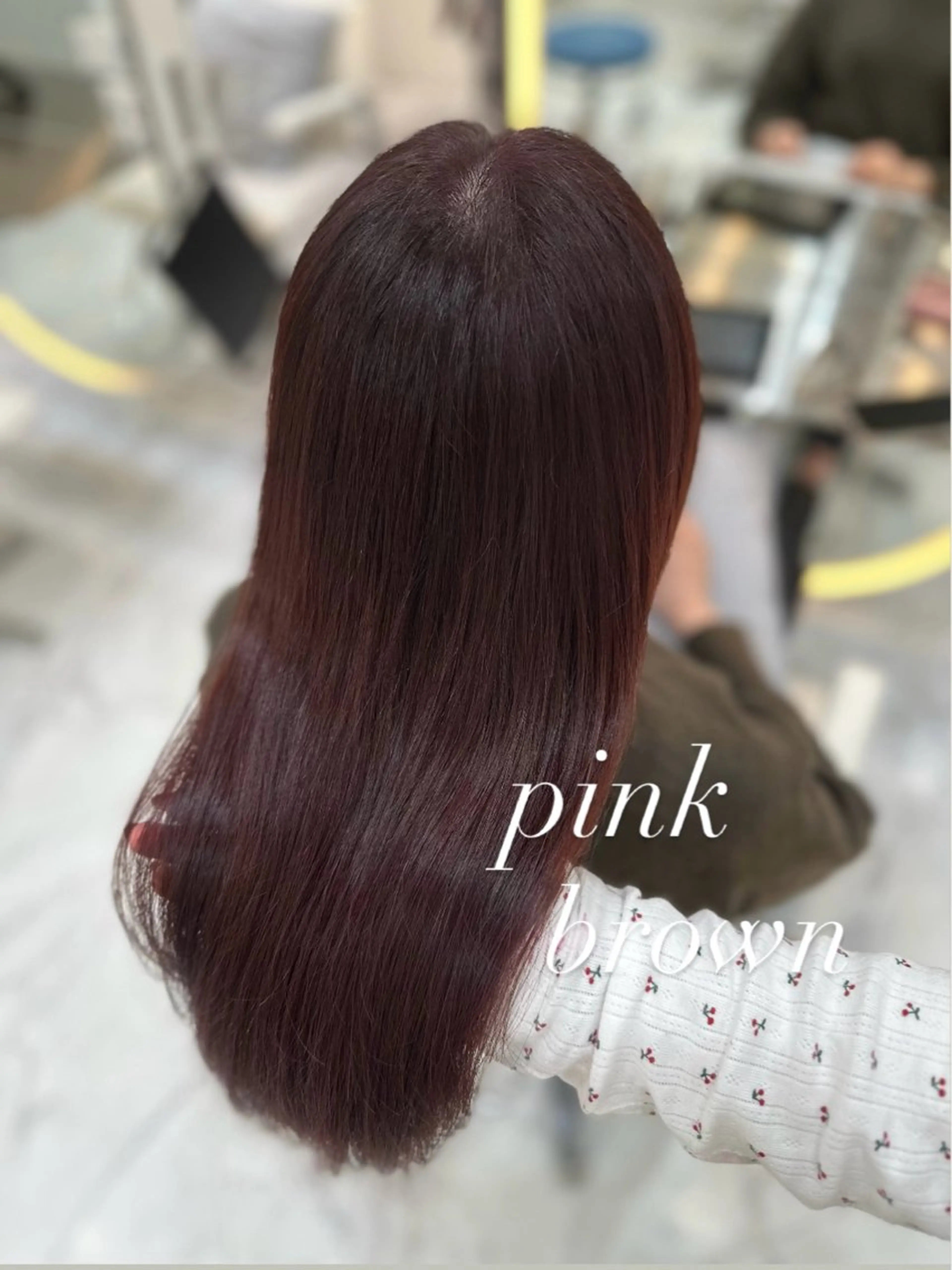 カラー ミウ/ 銀座/暖色 🫧のヘアスタイル