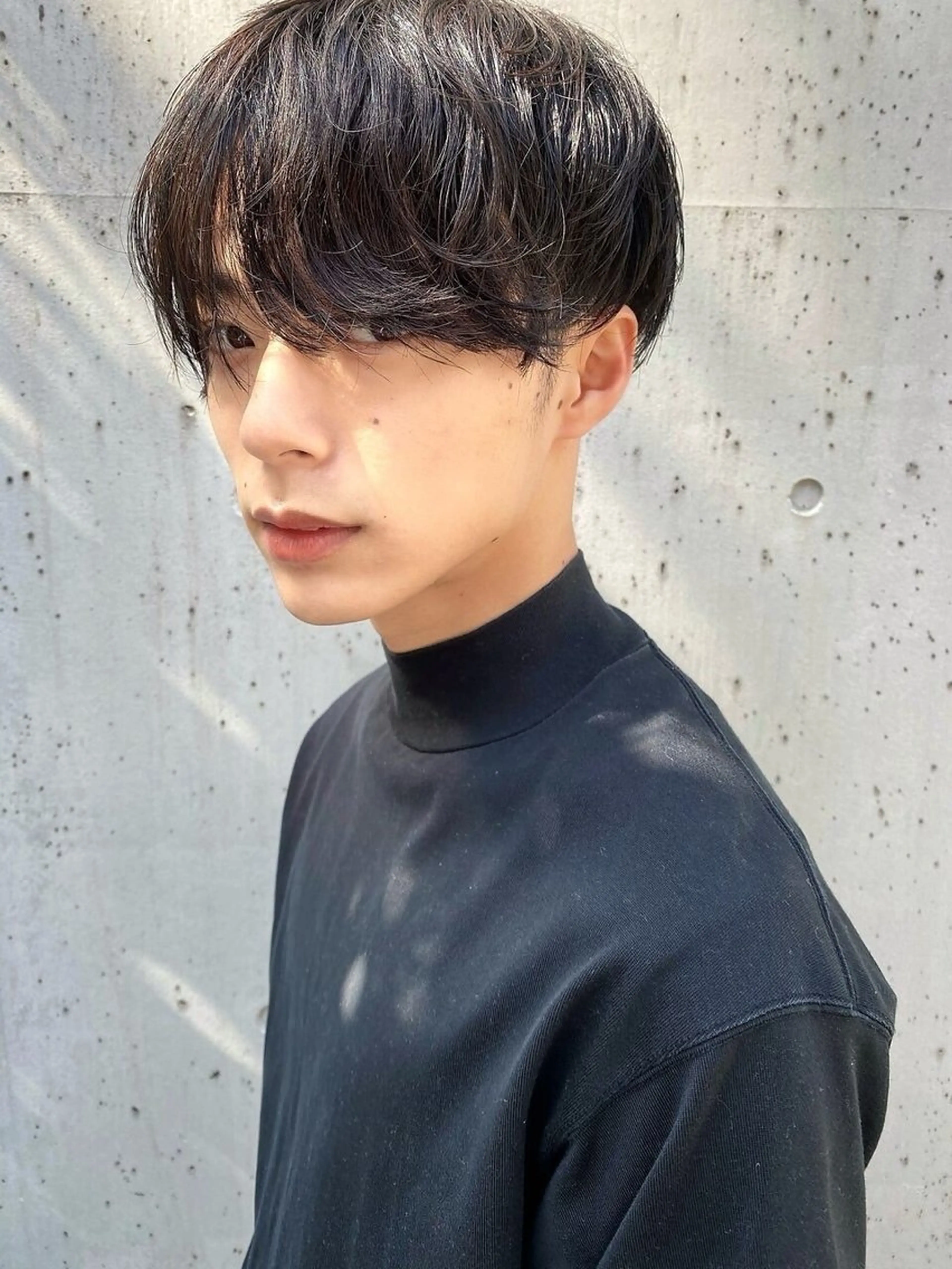 メンズ カット パーマ マナミ カット パーマモデル募集💫のヘアスタイル