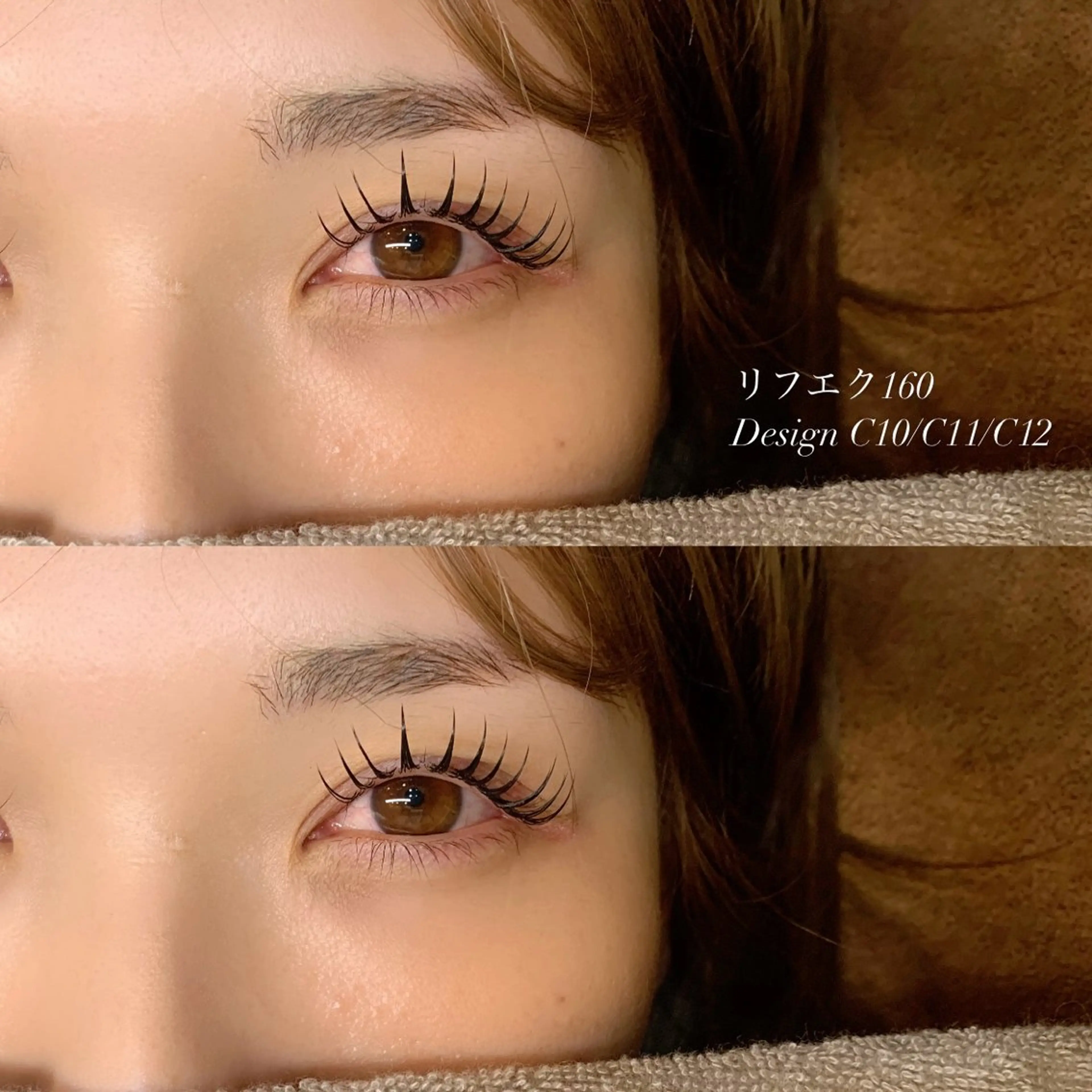 マツエク・マツパ EYELA甲府昭和 hiraiのマツエク・マツパデザイン