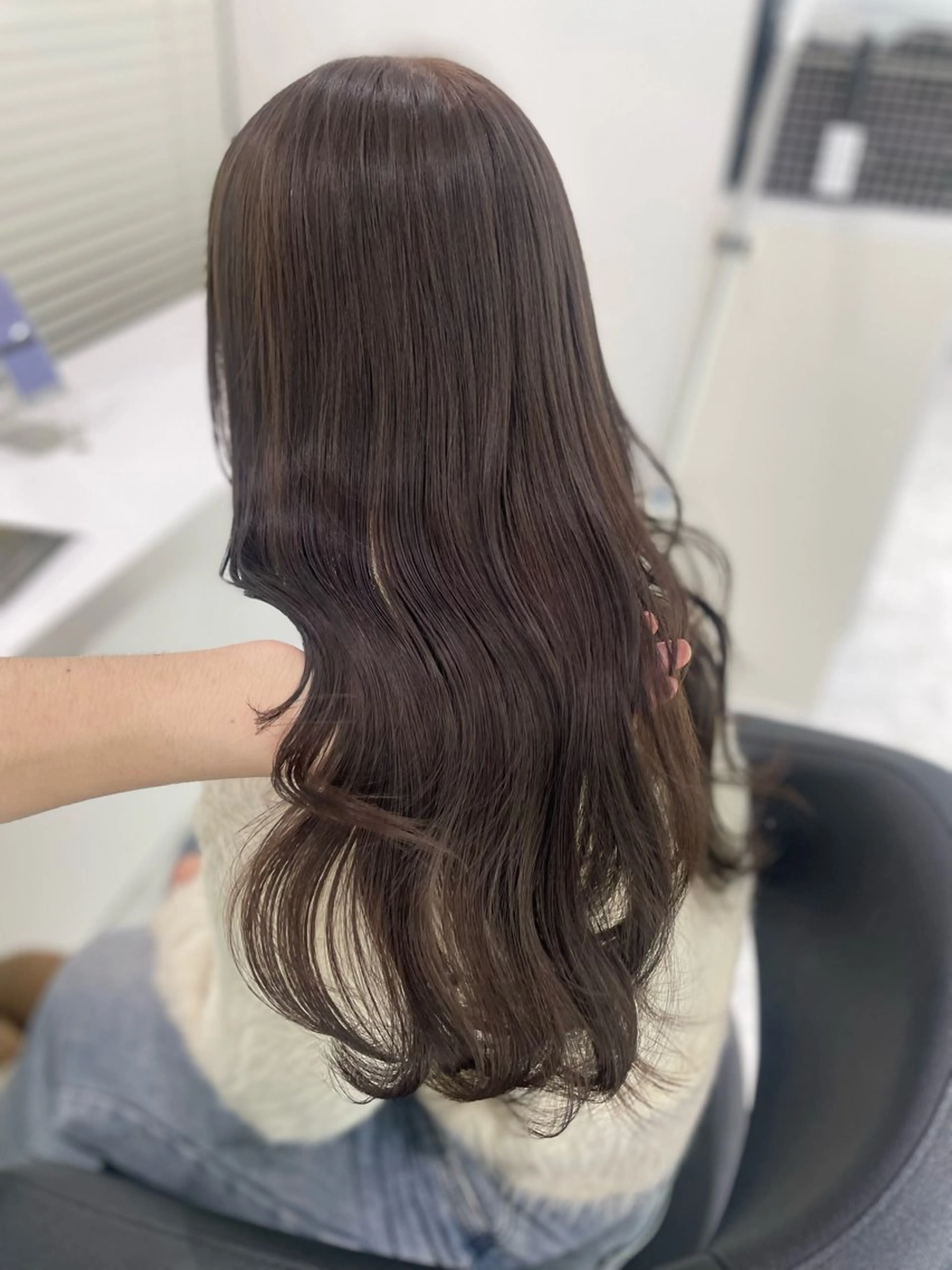 セミロング カラー ヘアカラー トリートメント ヘッドスパ 🌿透明感赤み消し Keishin🌿のヘアスタイル