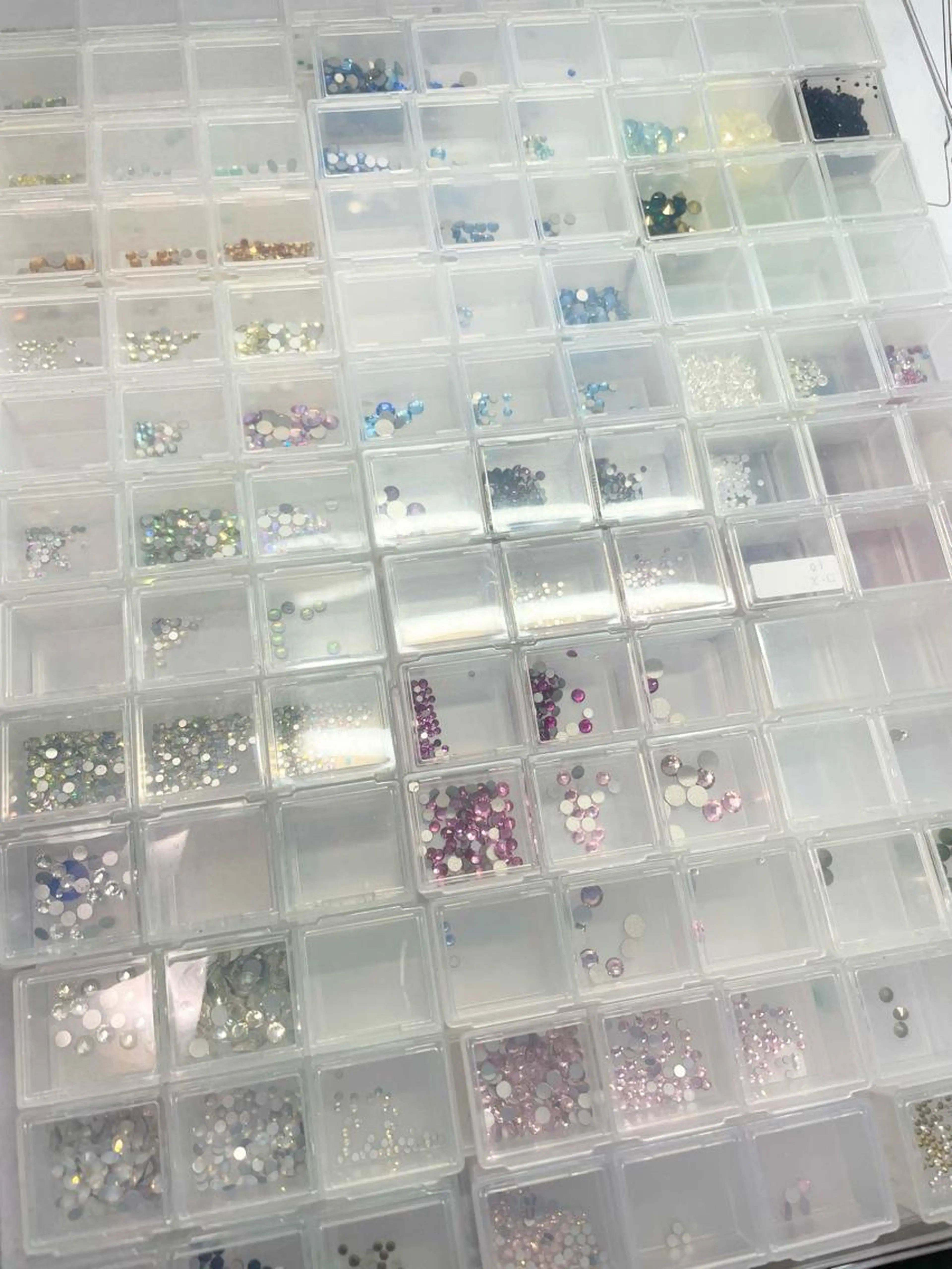 ワンカラーorラメグラ＋パールストーン30個付け放題の写真