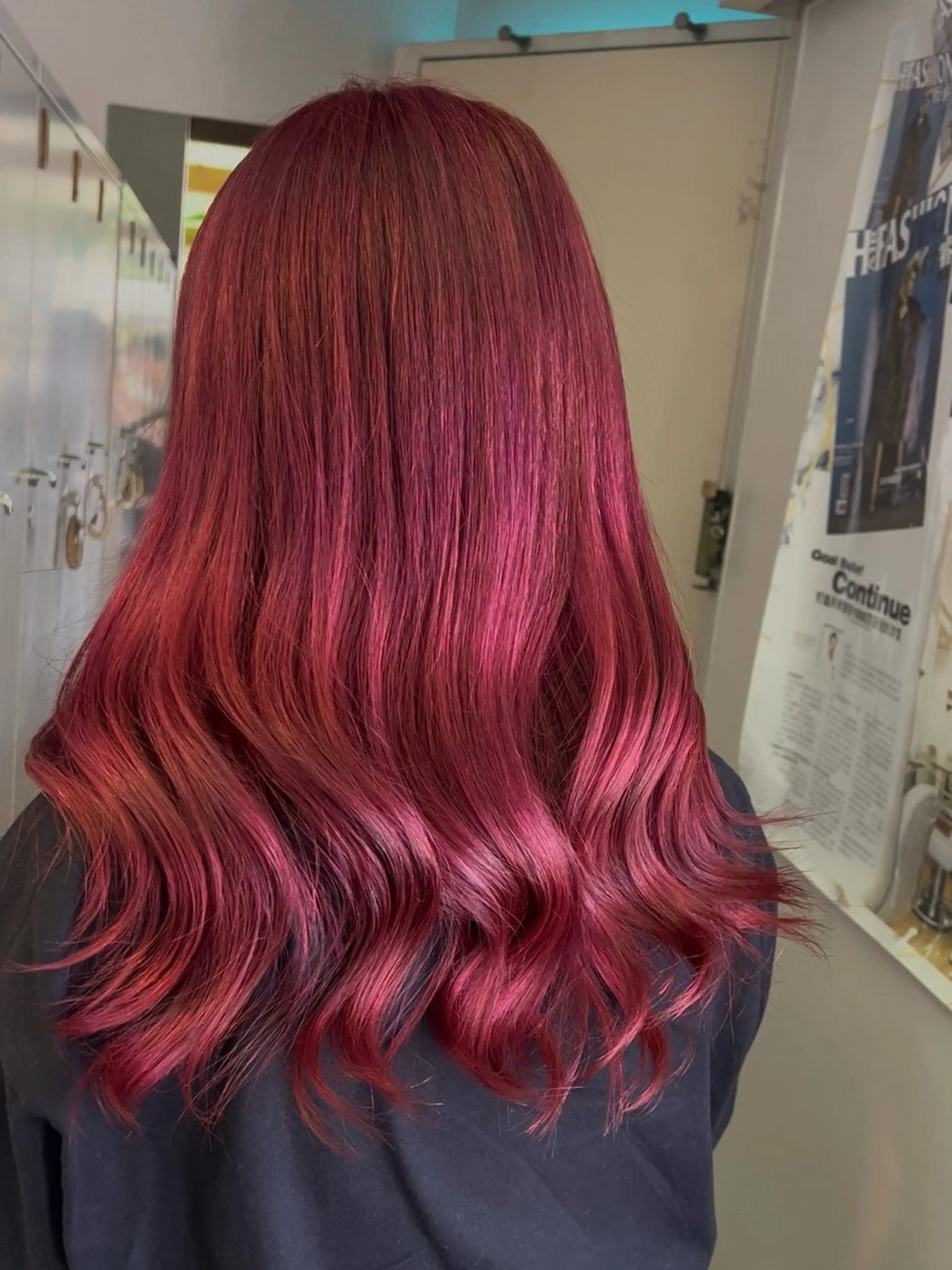 ロング ヘアカラー ハイトーンカラー/エ クステ/デザインのヘアスタイル