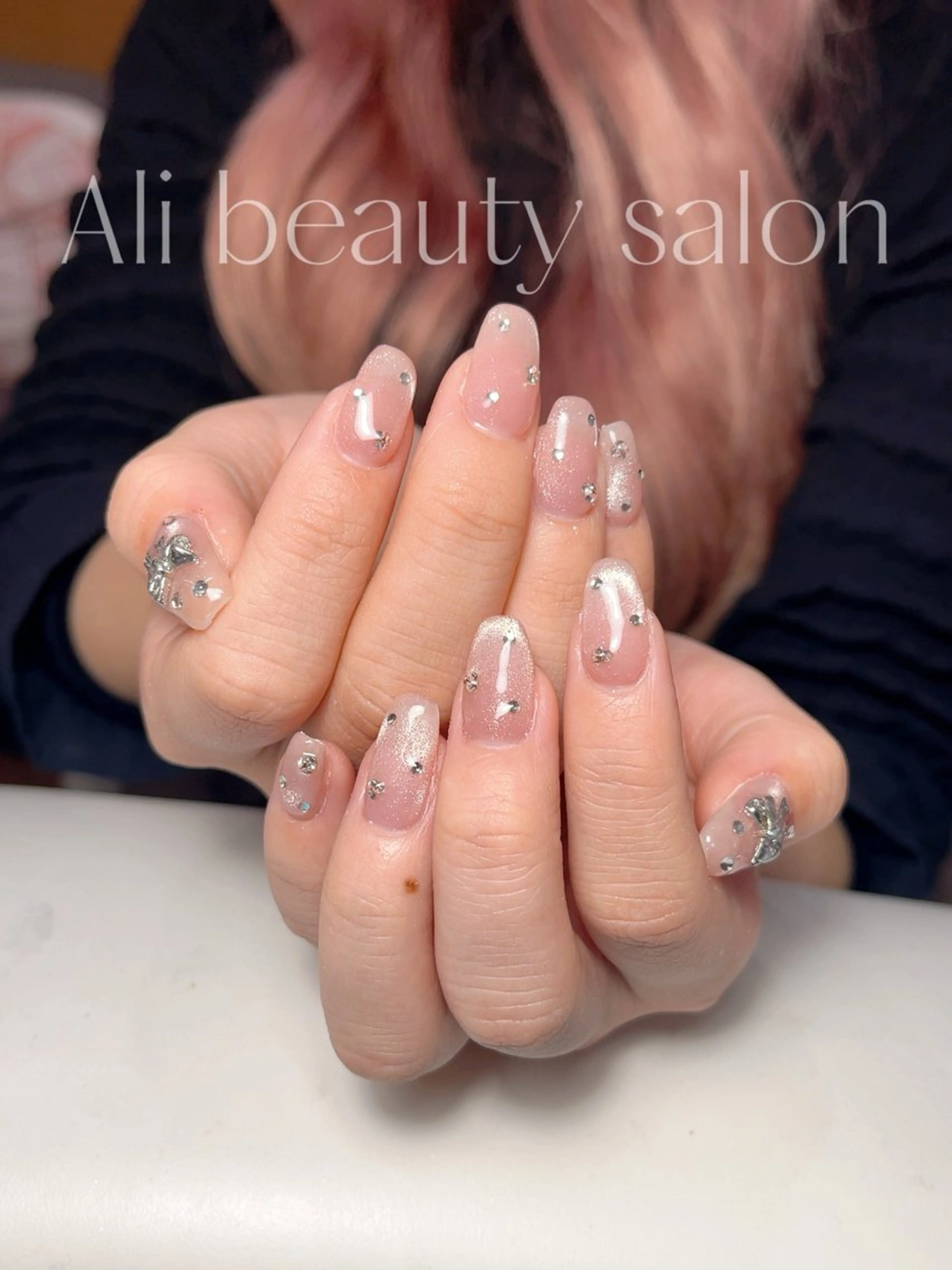 ネイル マグネットネイル 持ち込み ハンドネイル Ali 新小岩 ネイル専門のネイルデザイン
