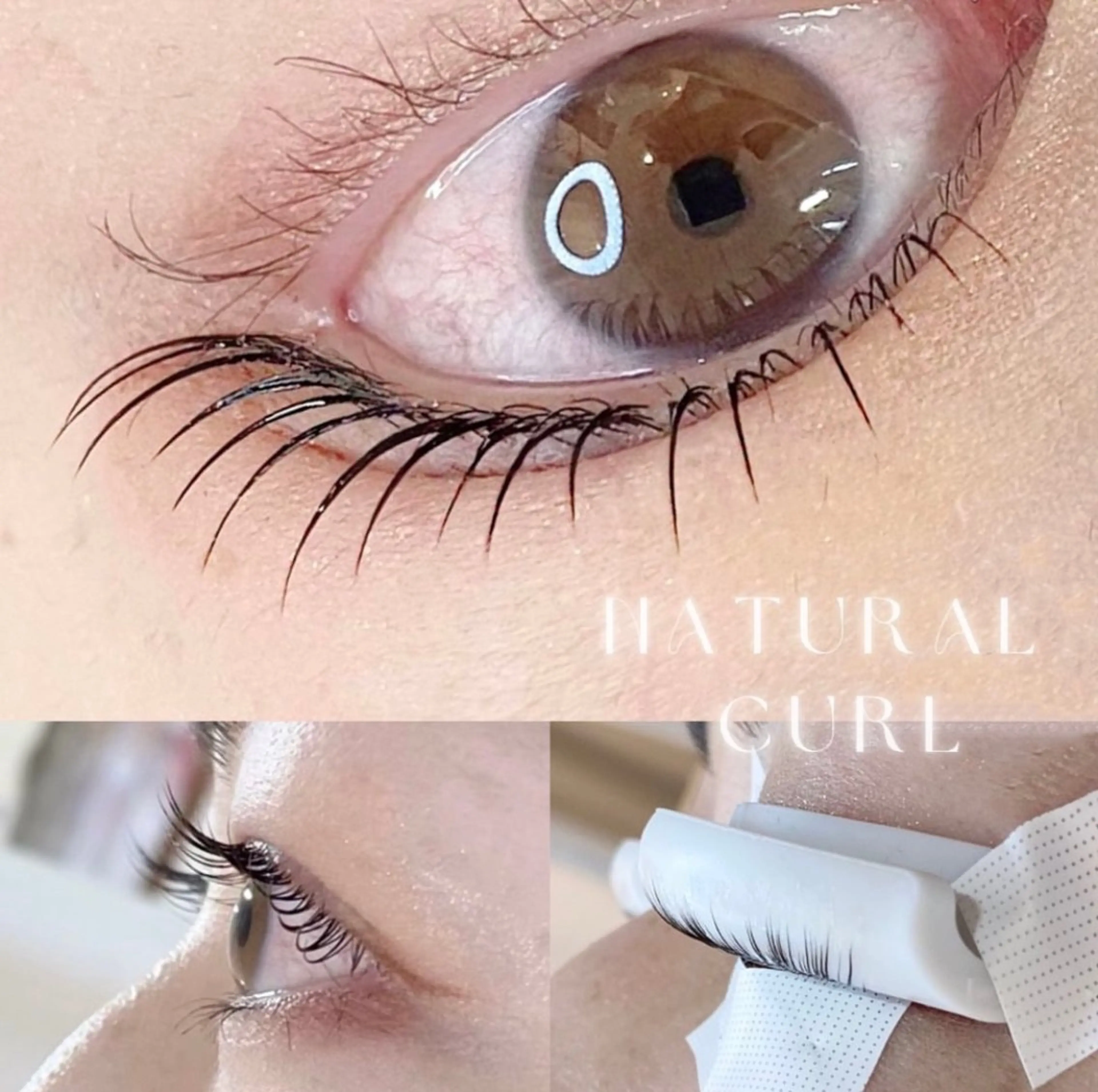 マツエク・マツパ ナチュラル 一重×まつ毛パーマ マツパ eye MIHOのマツエク・マツパデザイン