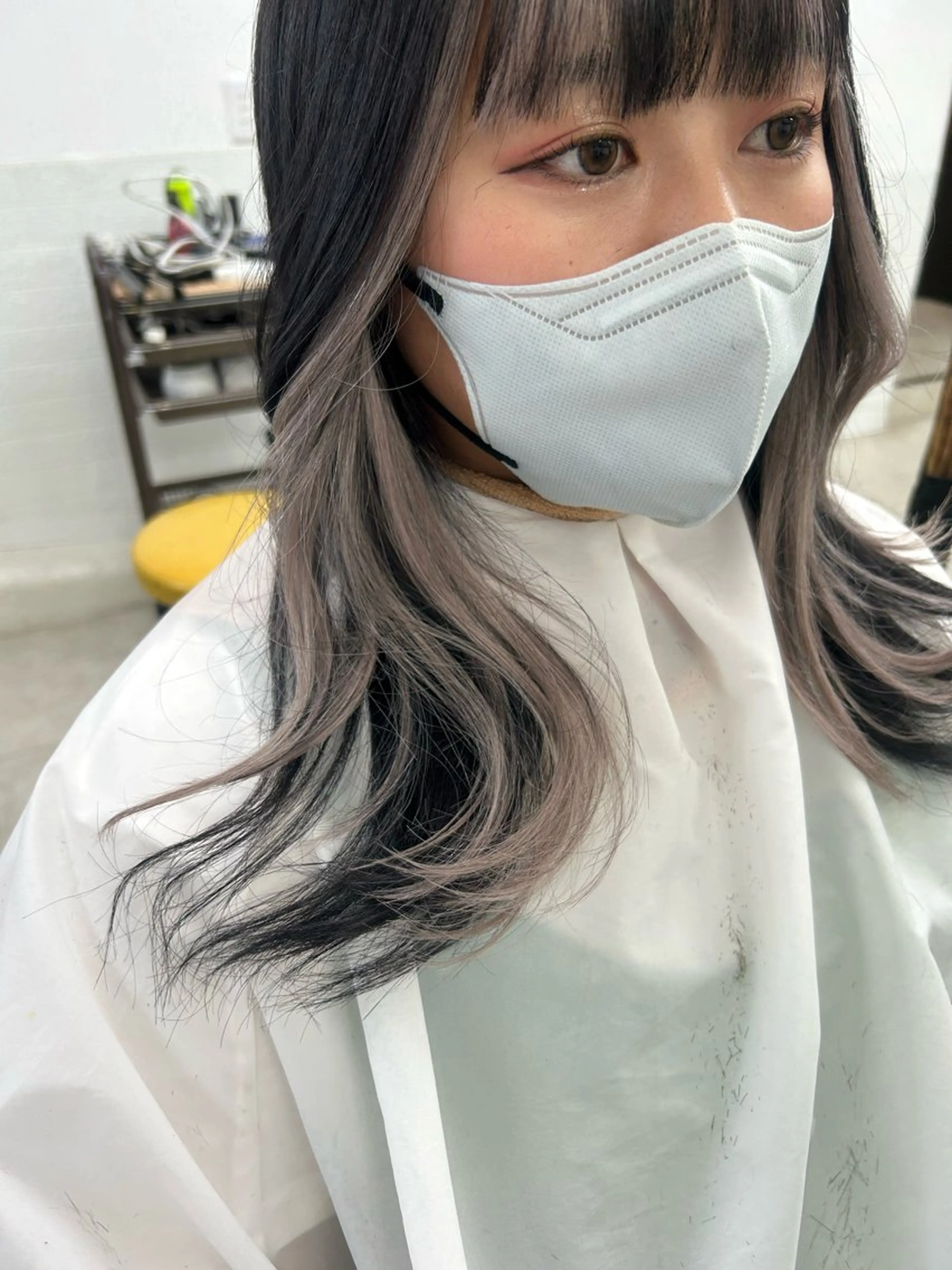 ダブルスキルエクステ /羽エクステ白石宇由のヘアスタイル
