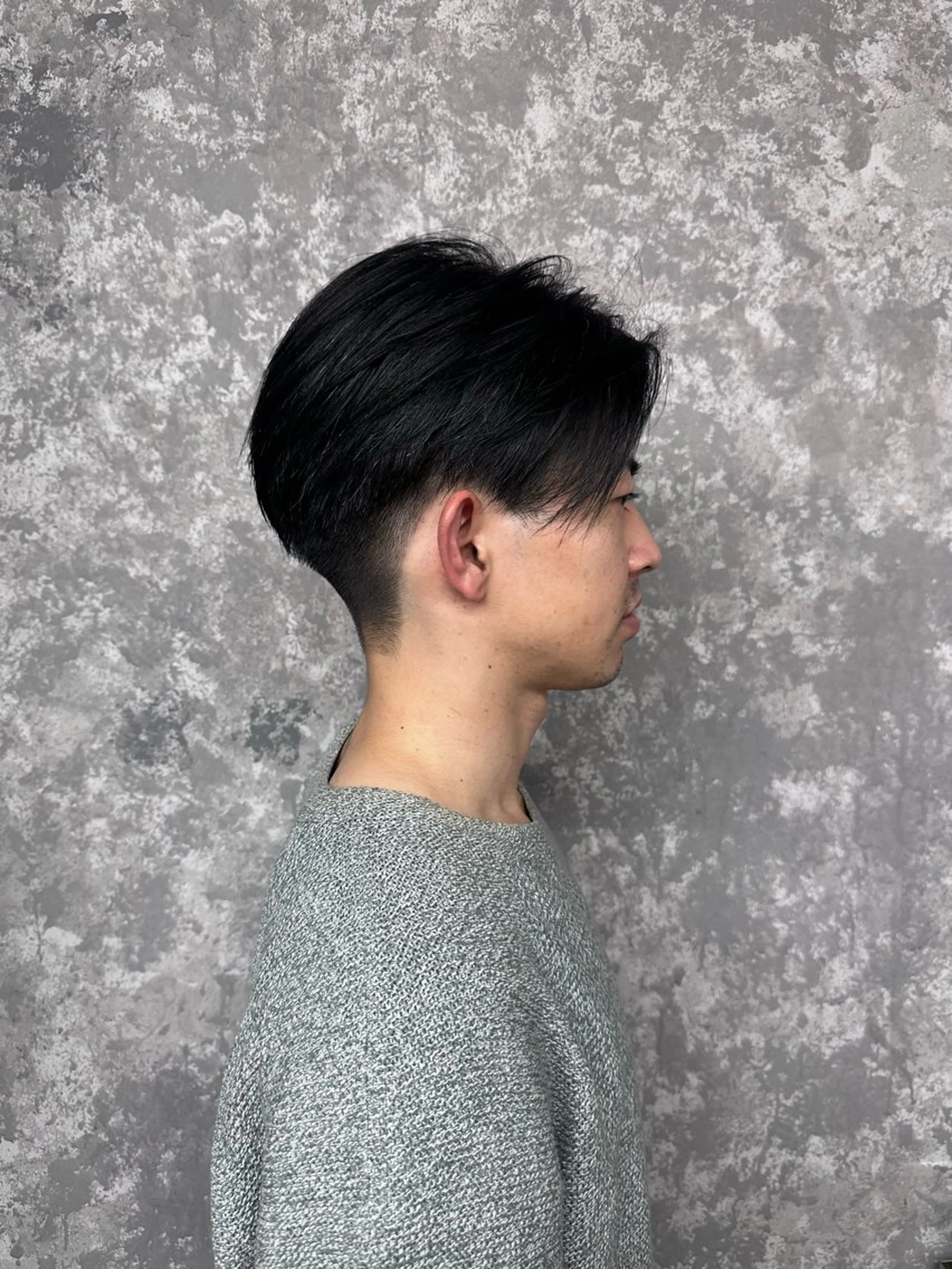 ショート メンズ カット 🩵つなぎショート✨ パーマスタイル みくのヘアスタイル