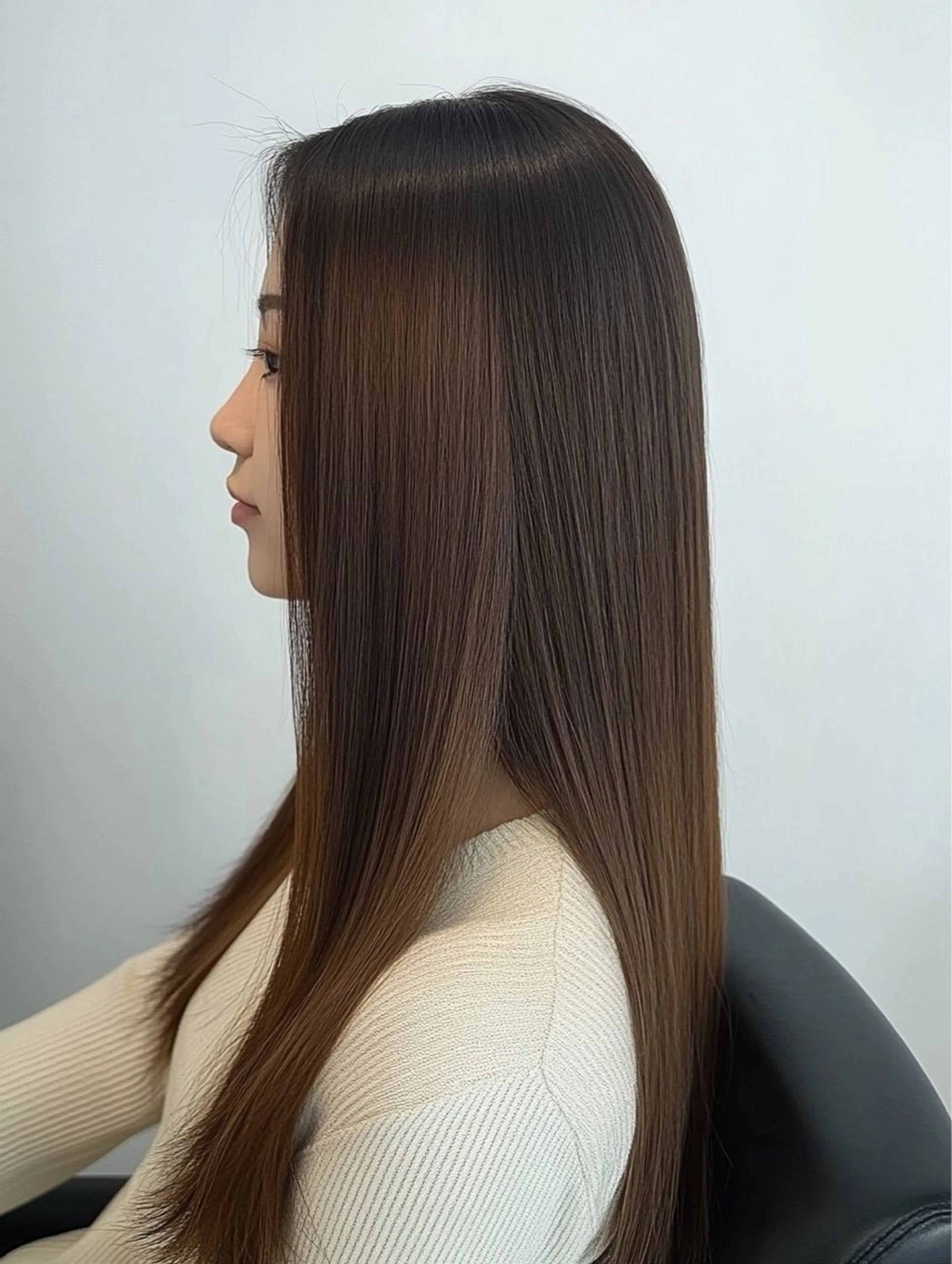 ロング カット 縮毛矯正 トリートメント 髪質改善特化 |ユウタのヘアスタイル