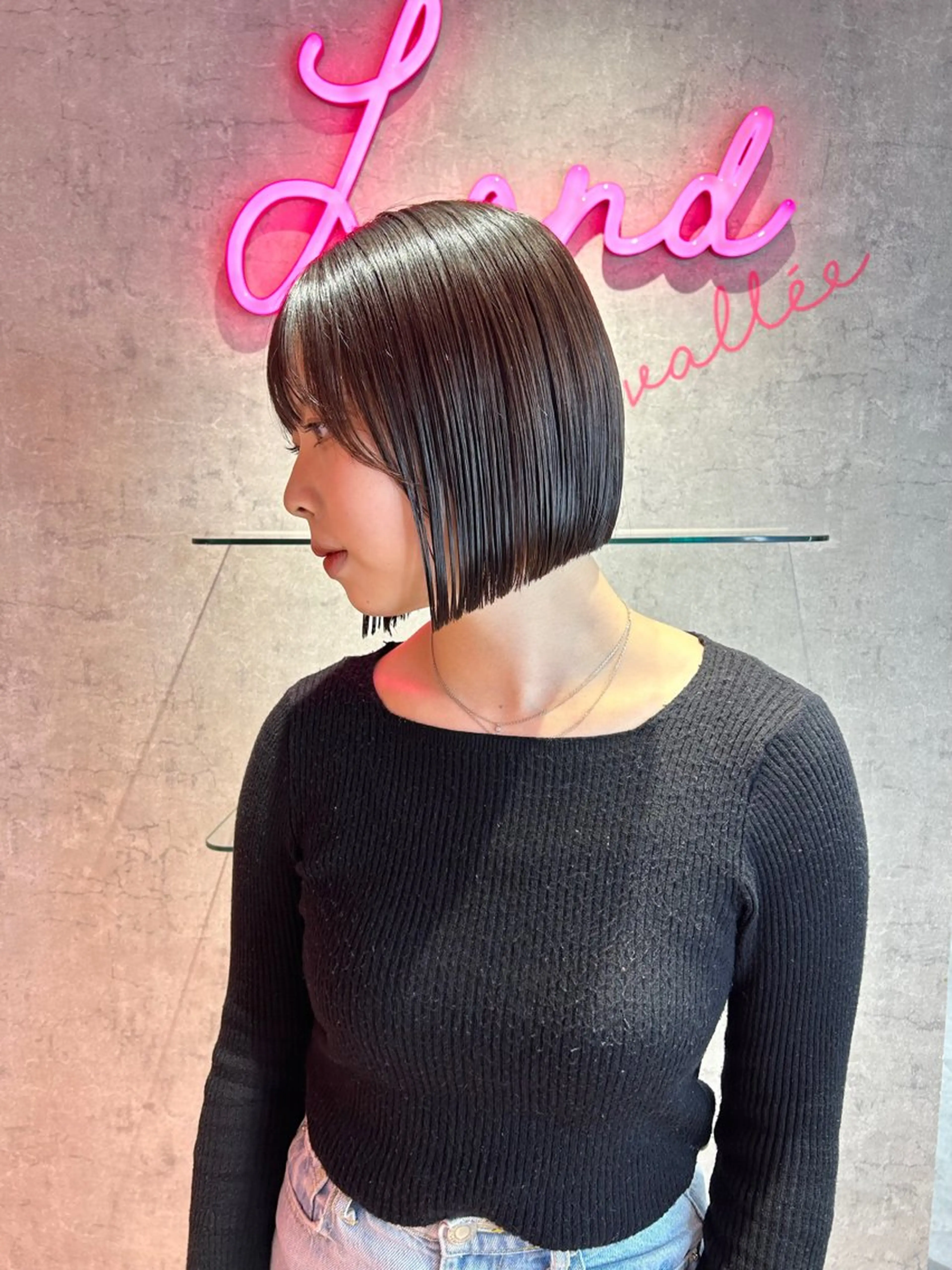 カット 縮毛矯正 トリートメント 莉乃/縮毛矯正/髪質 改善/艶カラーのヘアスタイル