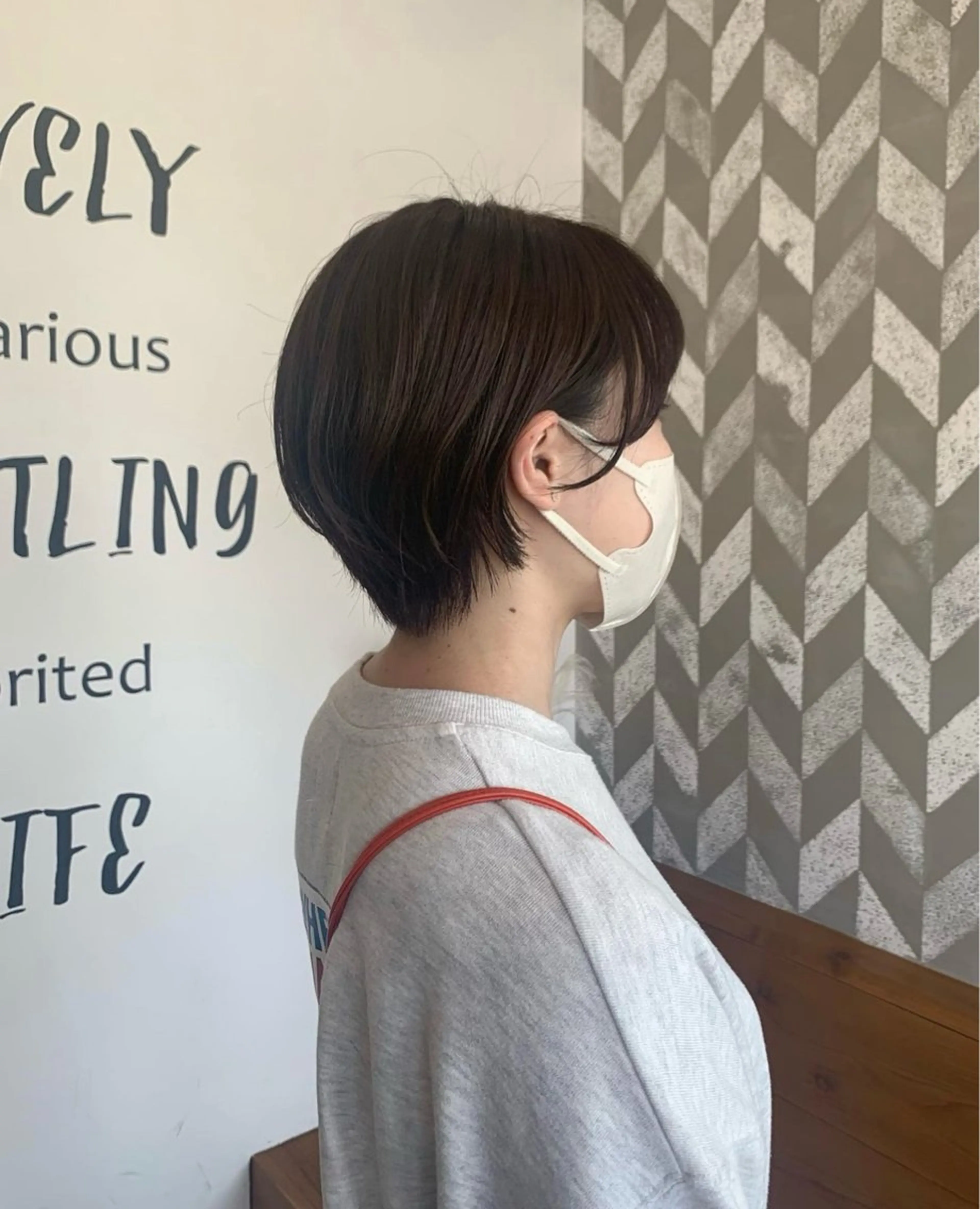 ショート 中西 未有のヘアスタイル