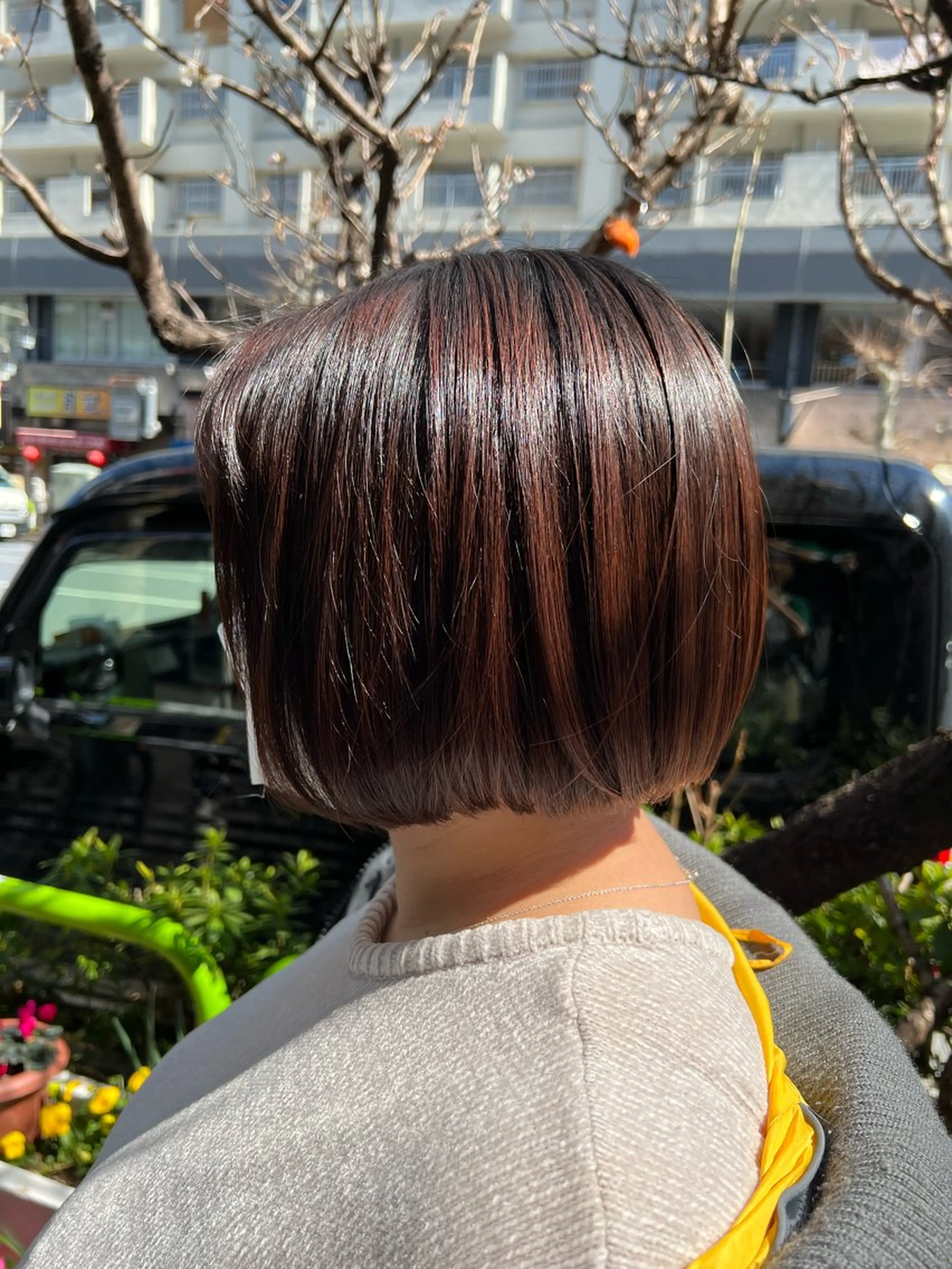 ショート 【髪質改善/縮毛矯正 /カラー】ホサカのヘアスタイル