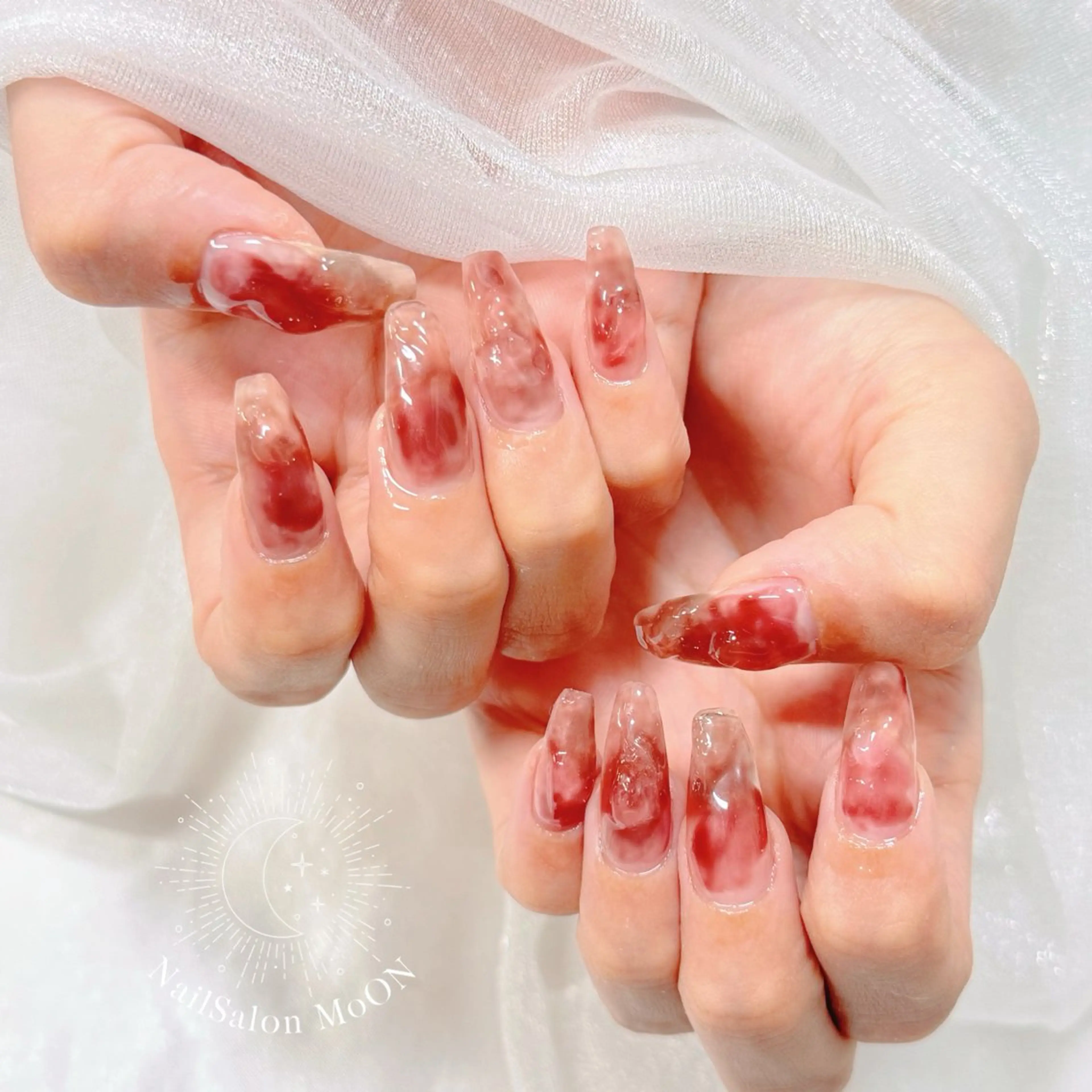 ネイル MoON...❤︎ MeGuのネイルデザイン