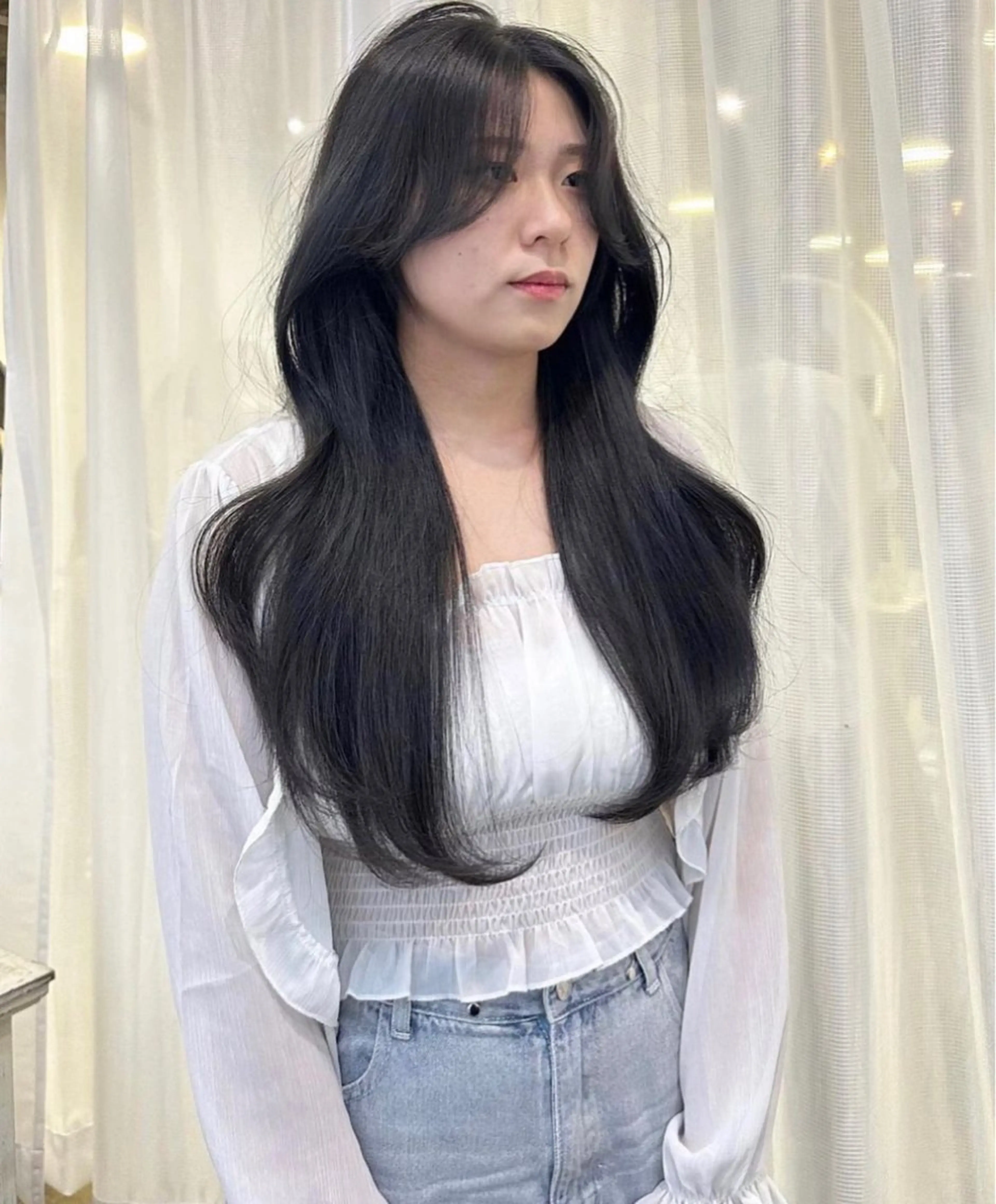 ロング カラー 🫧🇰🇷韓国ヘア レイヤー🐺Yutaのヘアスタイル