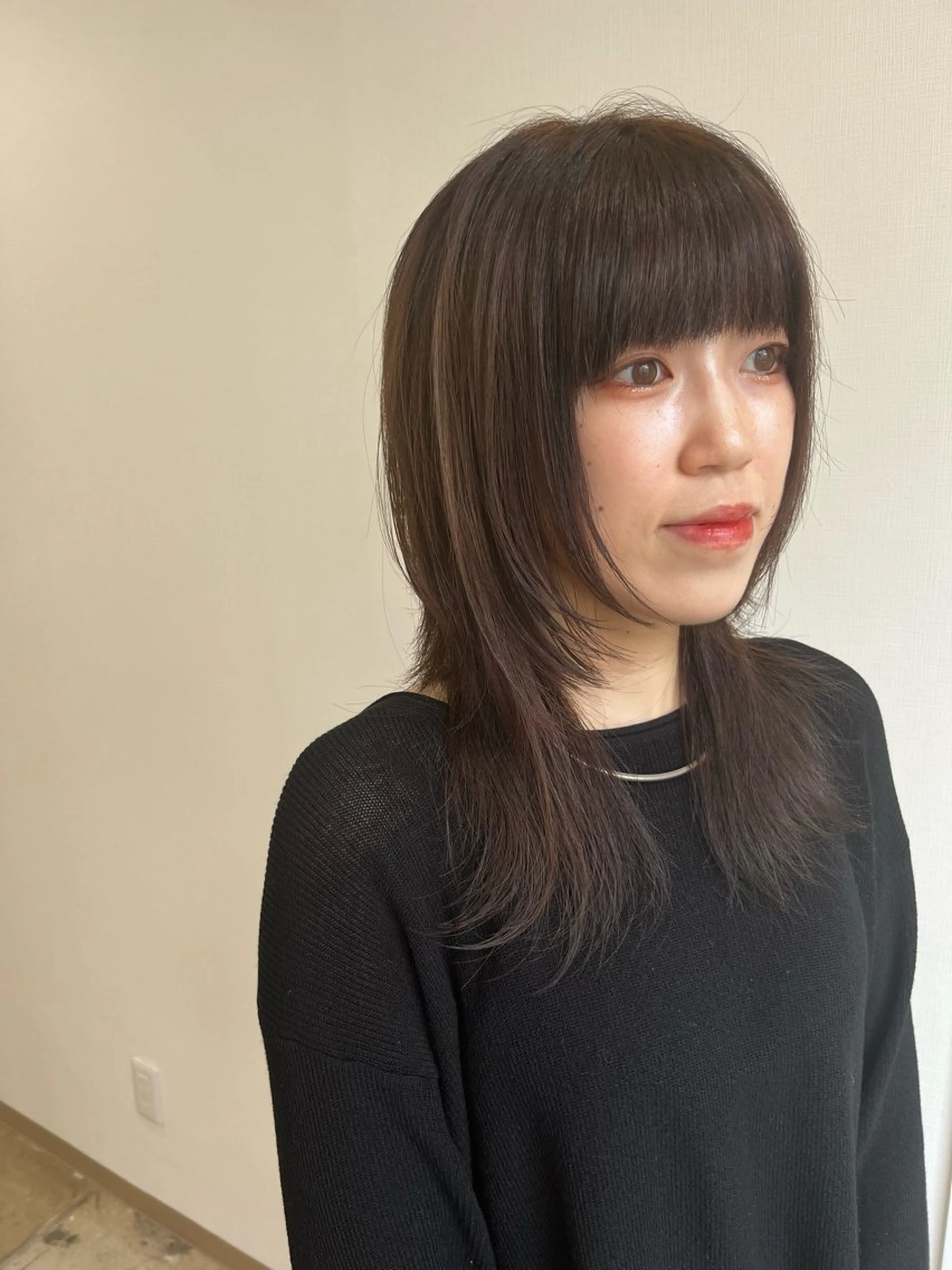 ミディアム ウルフカット ショート&ボブ井上 菜樹のヘアスタイル