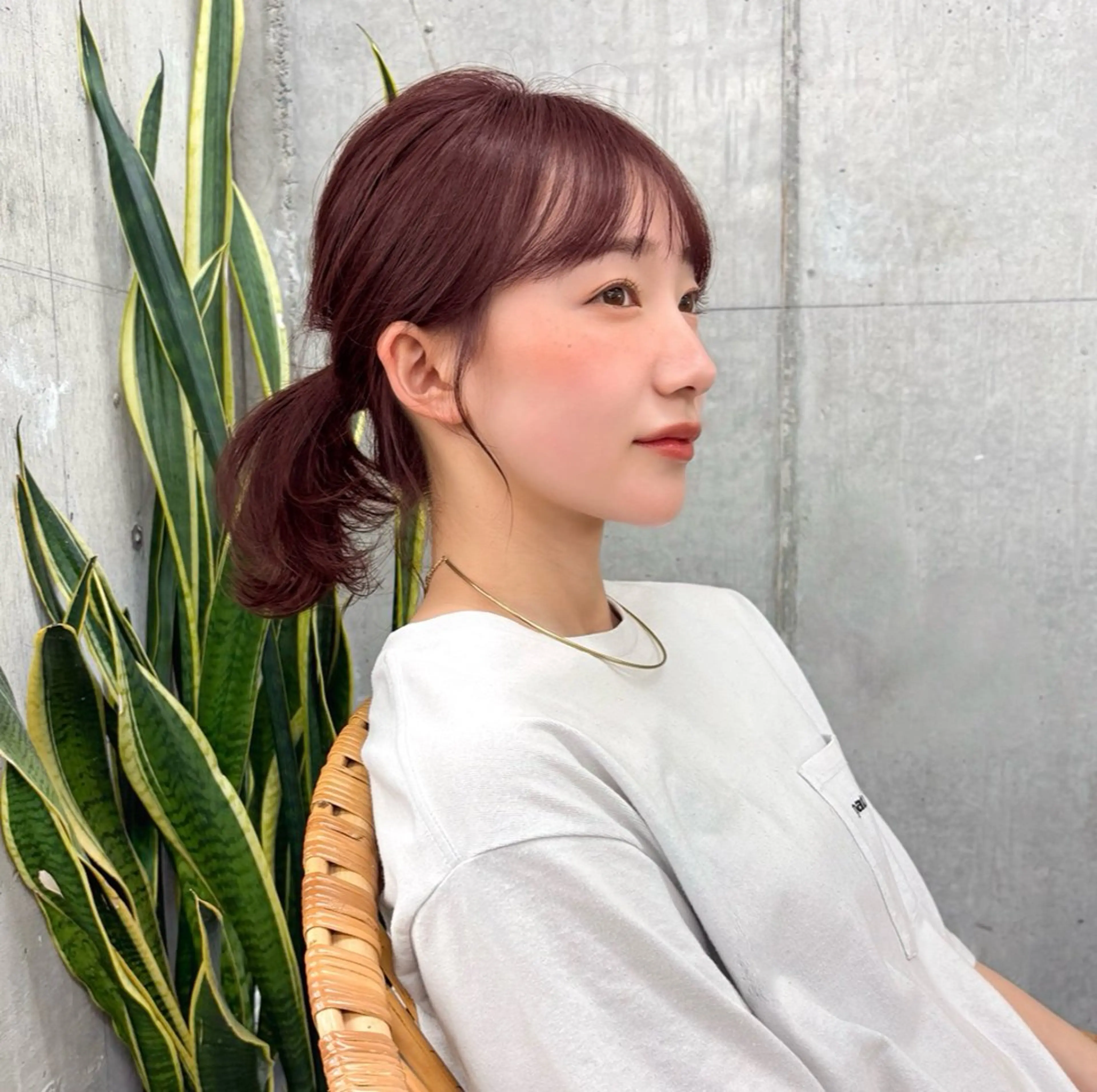 ミディアム ヘアカラー トリートメント 🌷暖色カラー /Mina/渋谷🌷のヘアスタイル