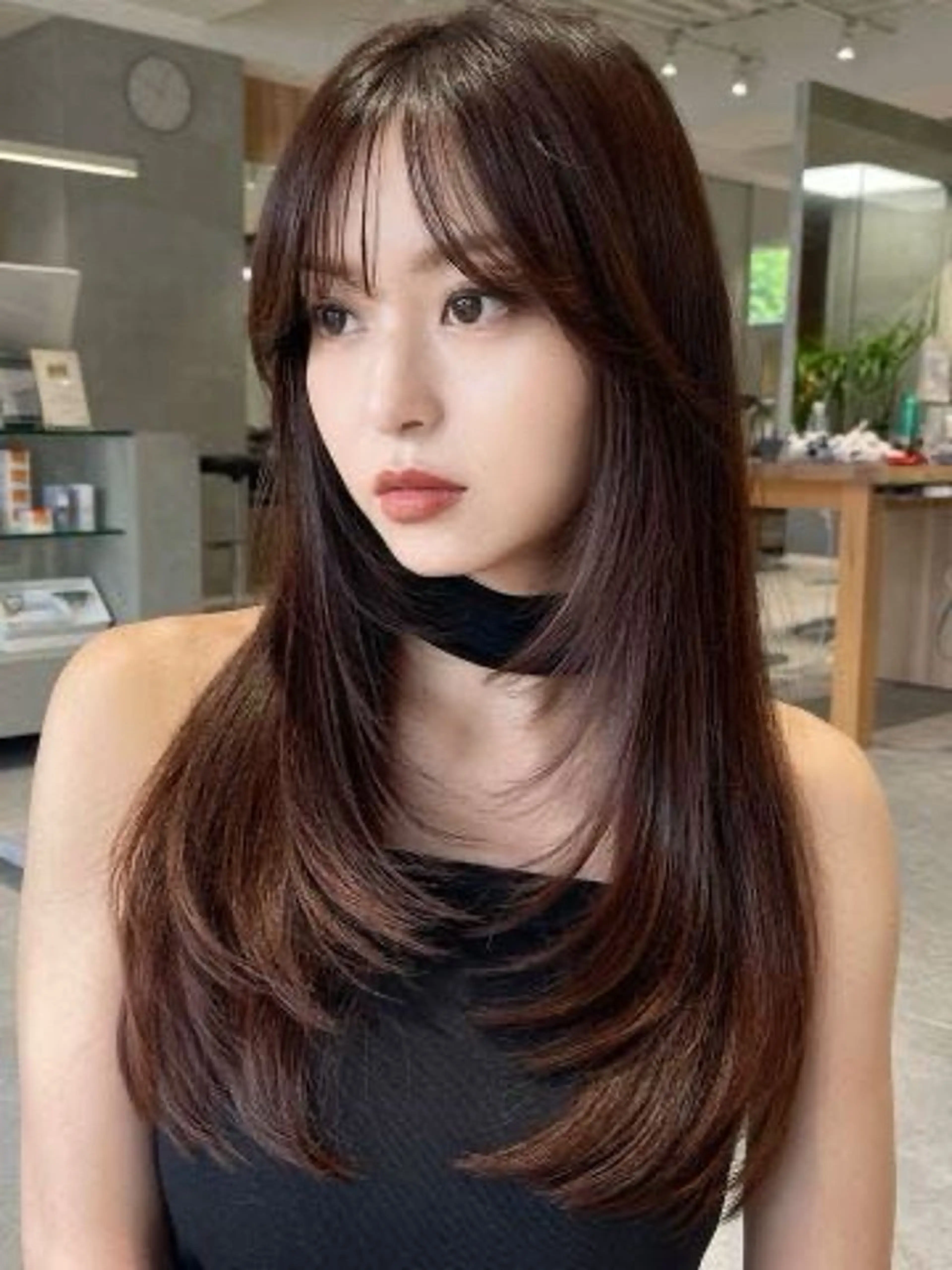 ロング 韓国風ヘア レイヤーカット 🫧daito/艶髪 /透明感カラー🫧のヘアスタイル