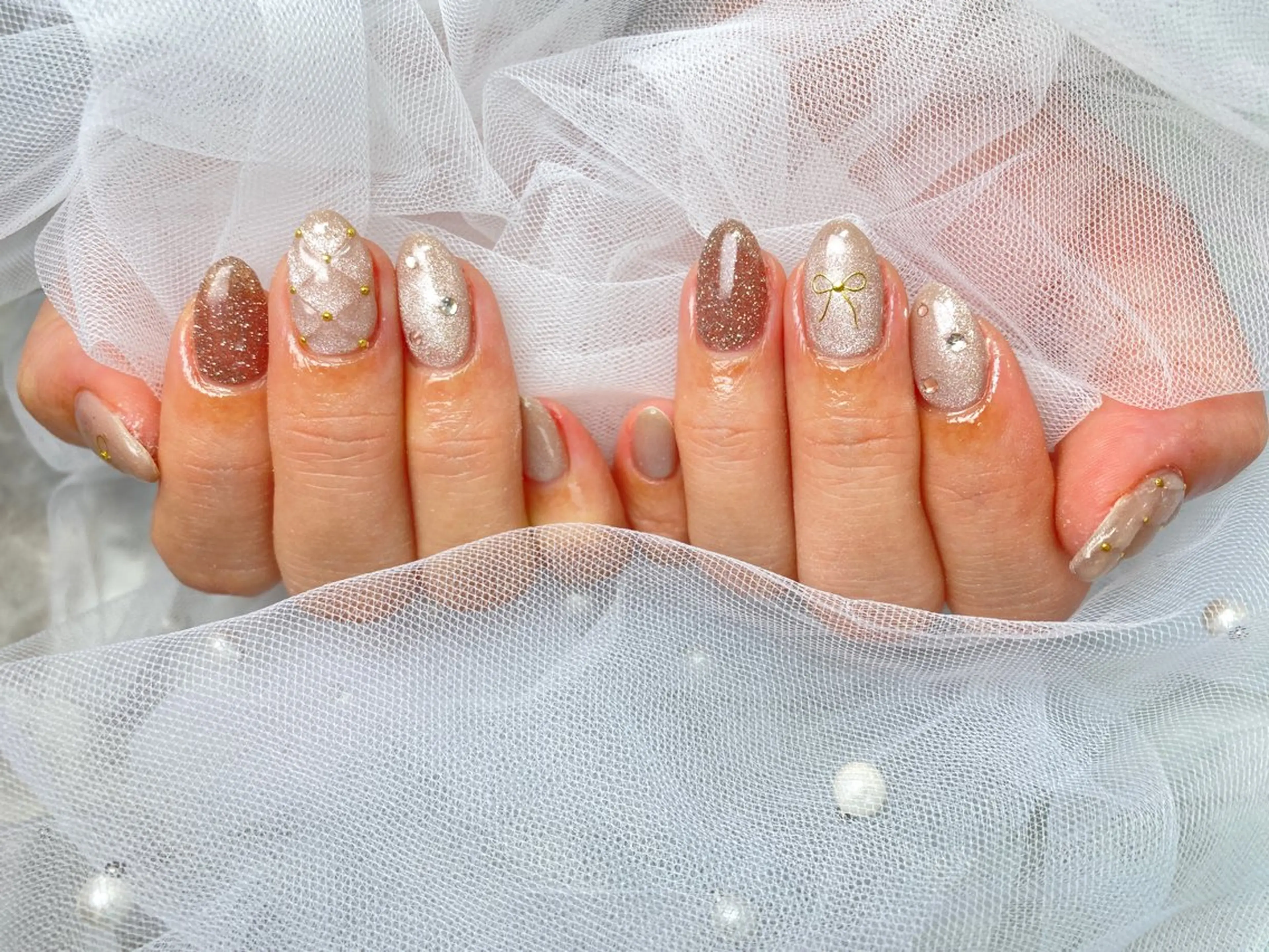 minimo限定✨キルティングネイル(オフなし)の写真