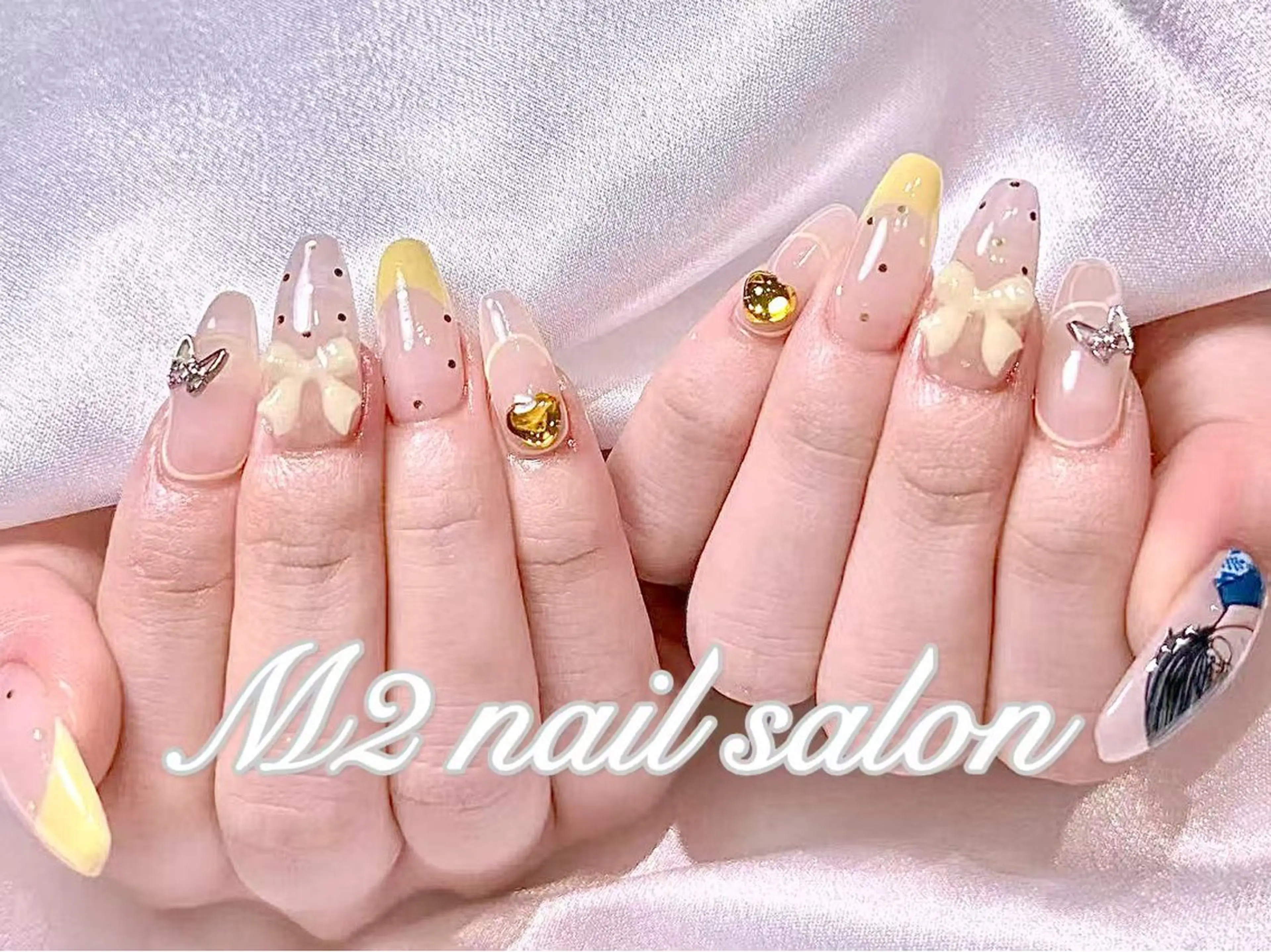 ネイル 長さだし専門店 M2　rikaのネイルデザイン