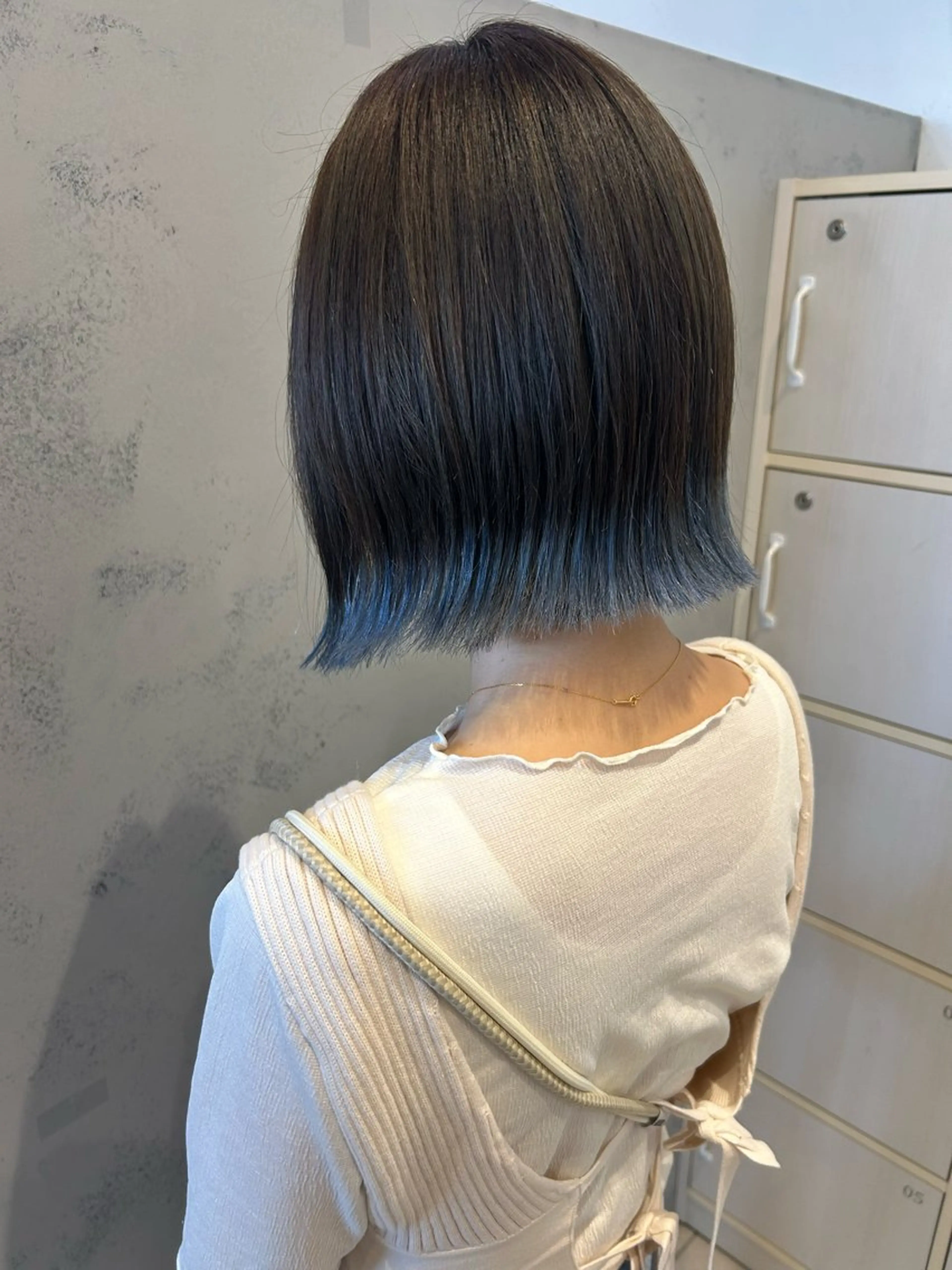 ミディアム 野洲/髪質改善/ 田中瑠生のヘアスタイル