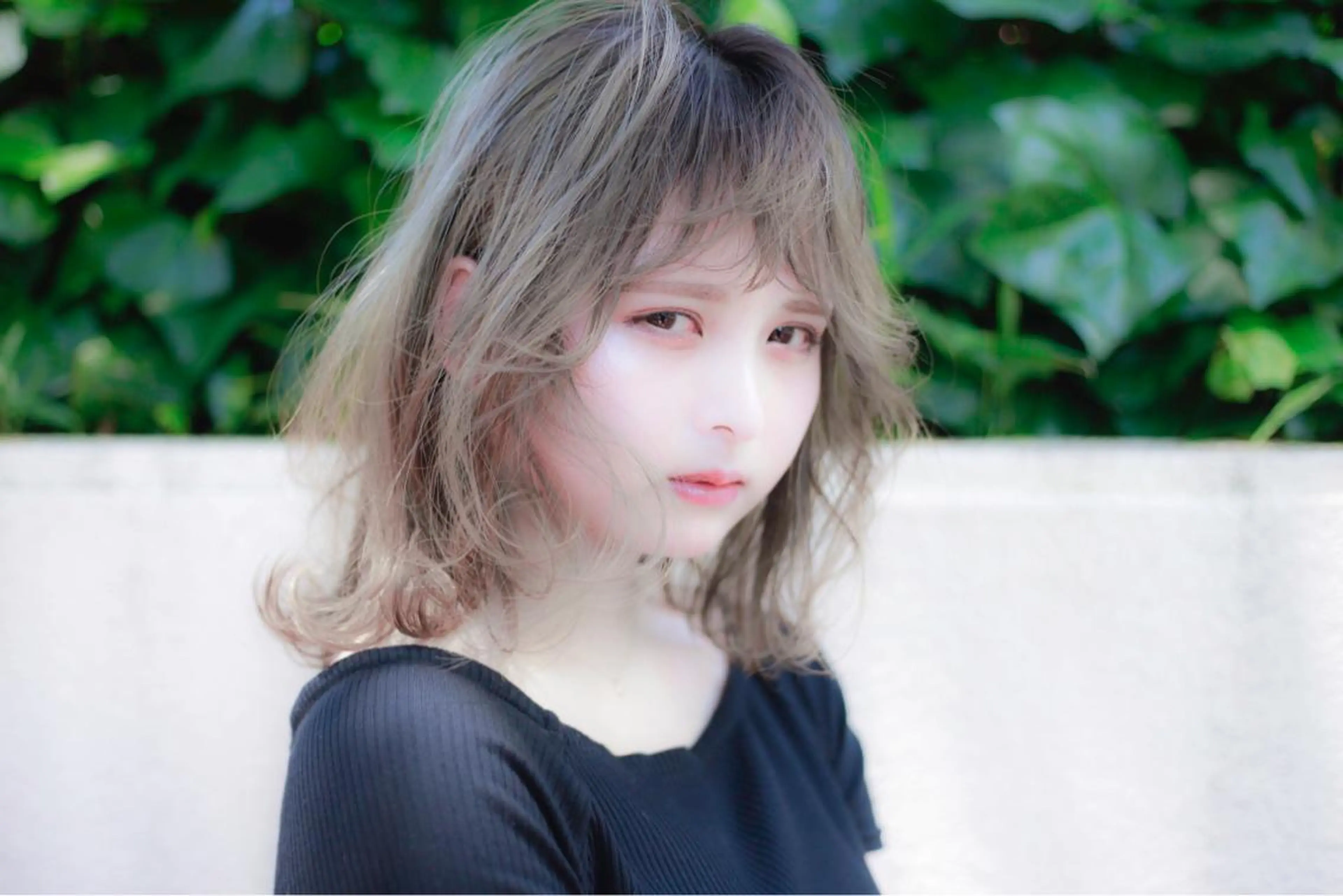 ミディアム 永田 崇のヘアスタイル