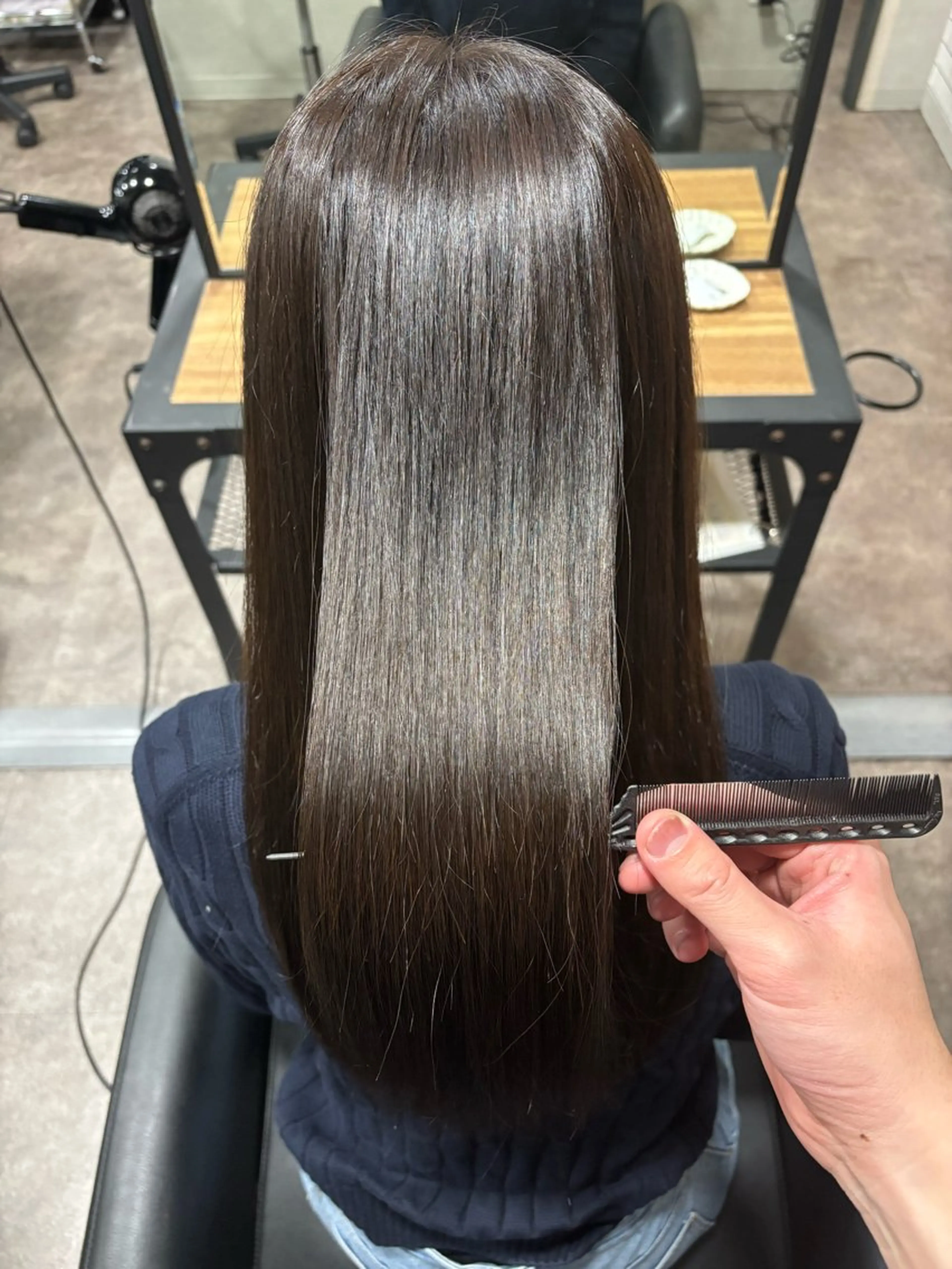 【1回で変わる艶髪】カット＋髪質改善カラー＋髪質改善トリートメントの写真