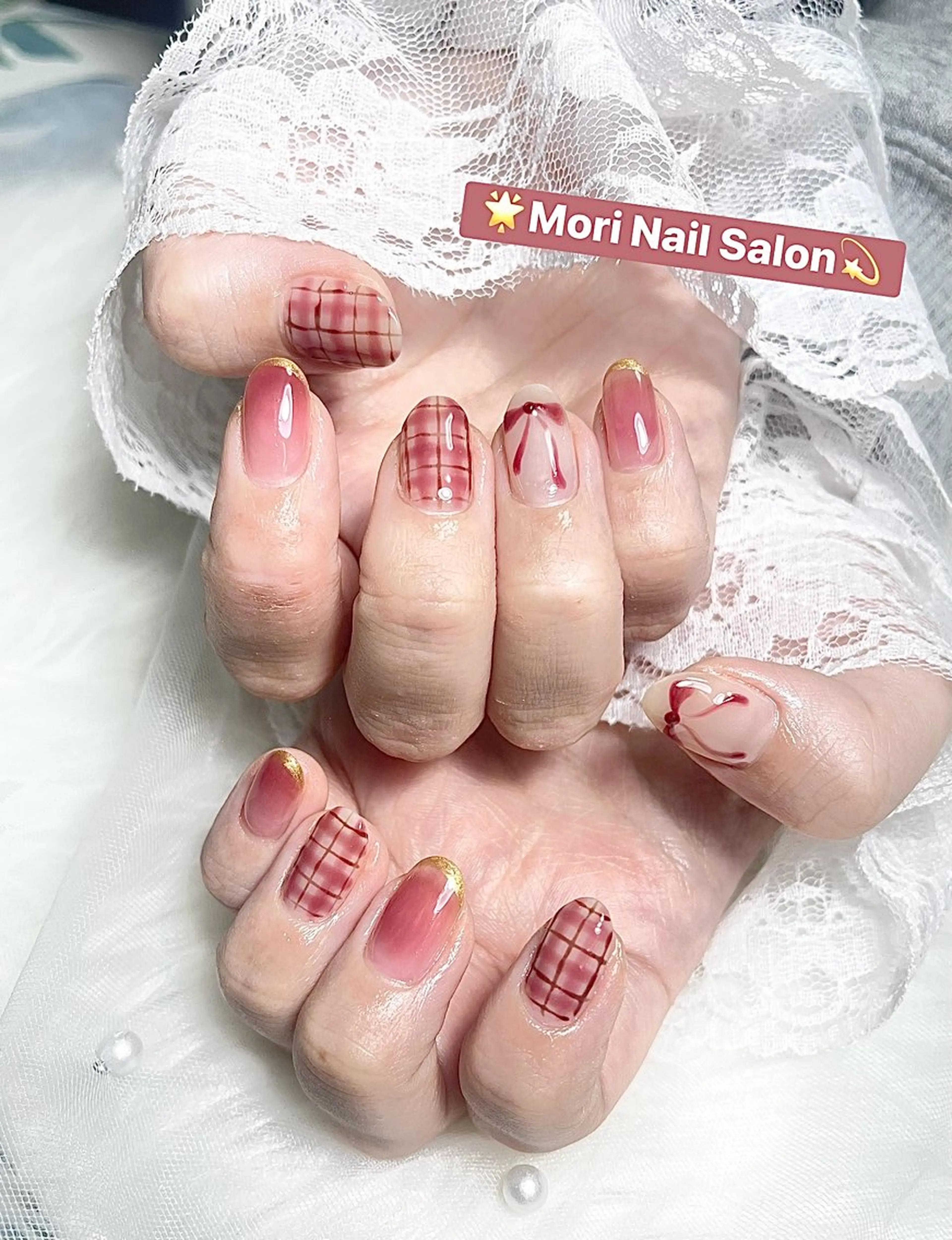 ネイル ハンドネイル MORI ネイル SALONのネイルデザイン