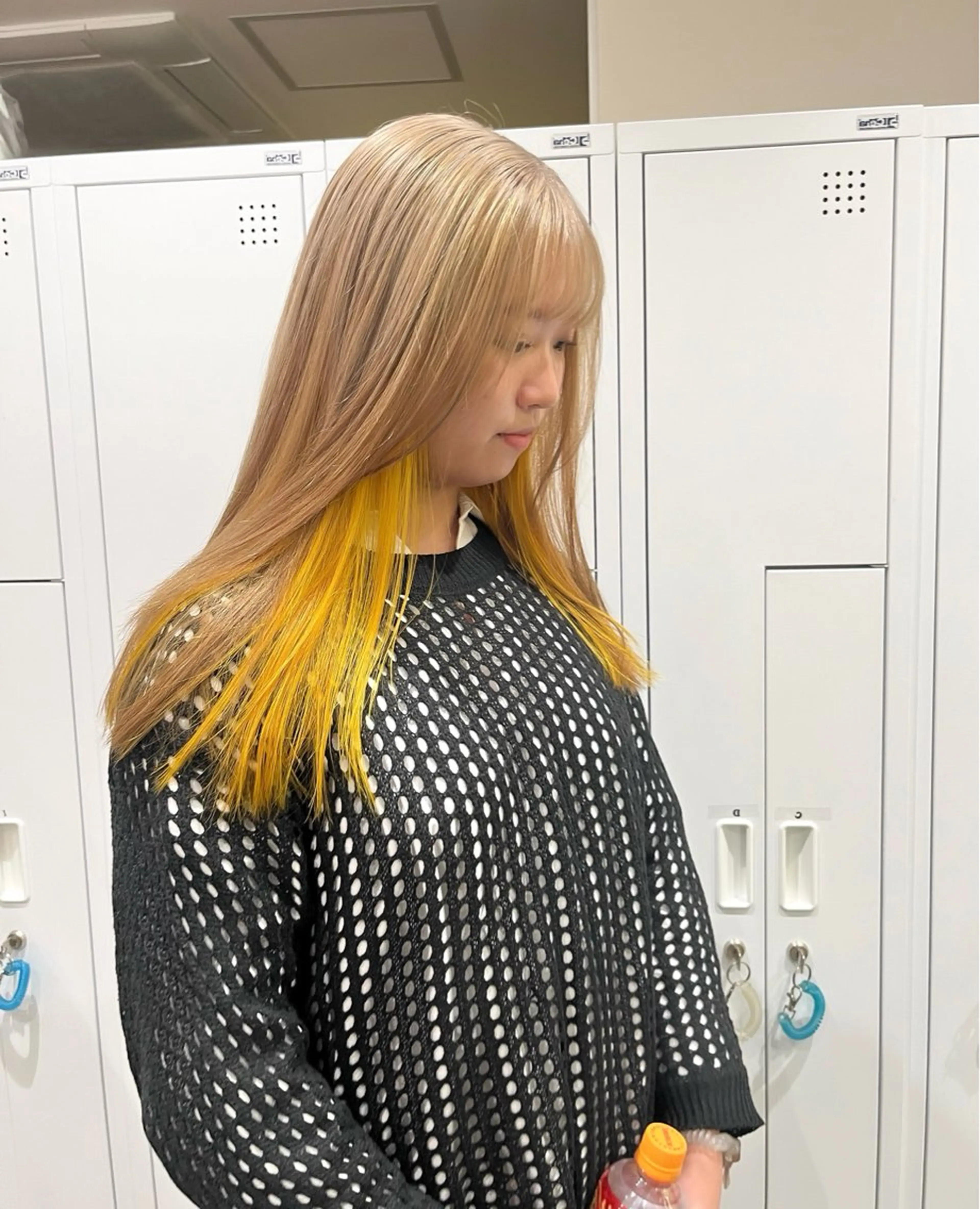 カラー 河原 楓樹のヘアスタイル