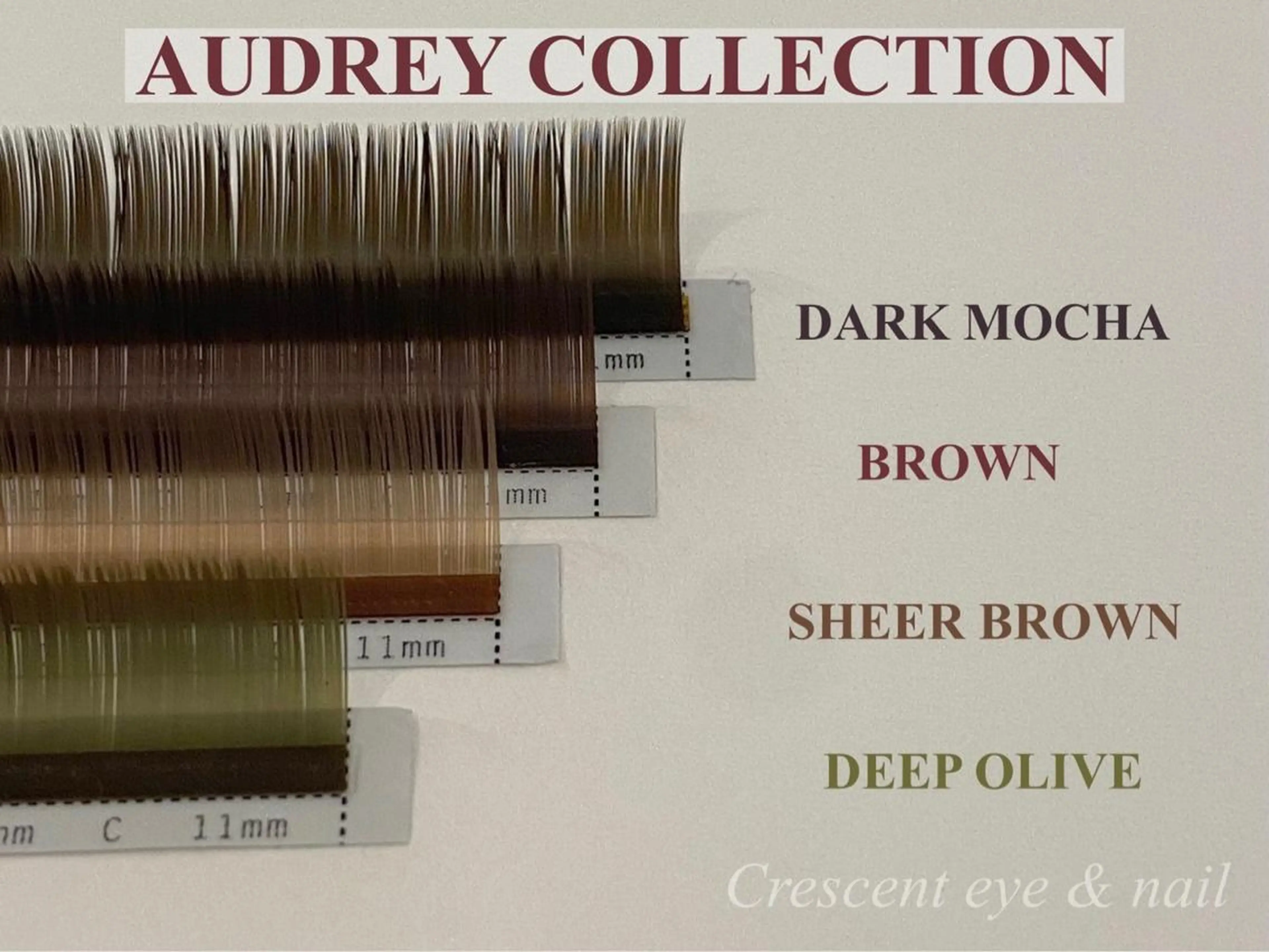 マツエク・マツパ フラットラッシュ Crescent Eye  大橋店のマツエク・マツパデザイン