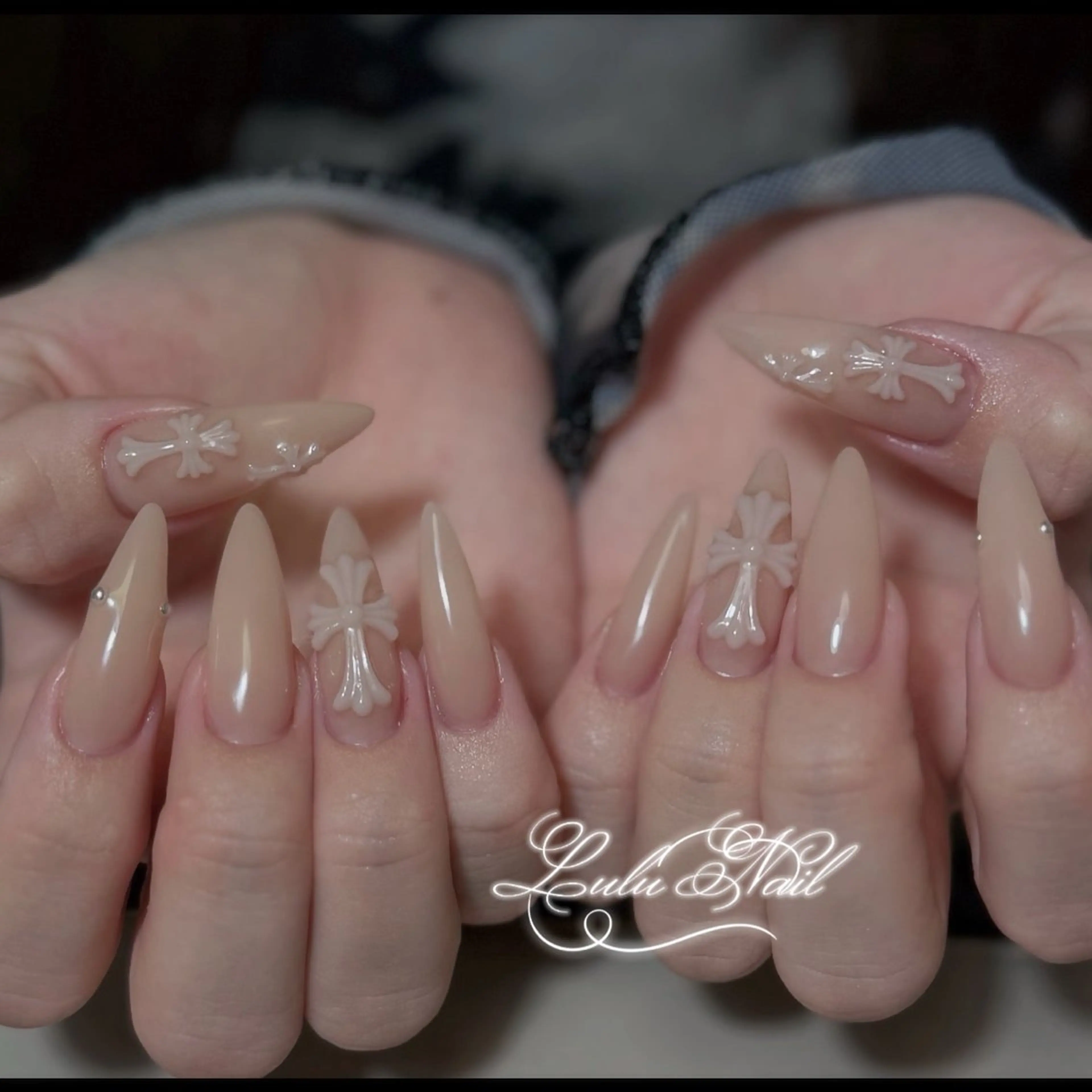 ネイル ハンドネイル Lulu Nail 🫧ユユのネイルデザイン