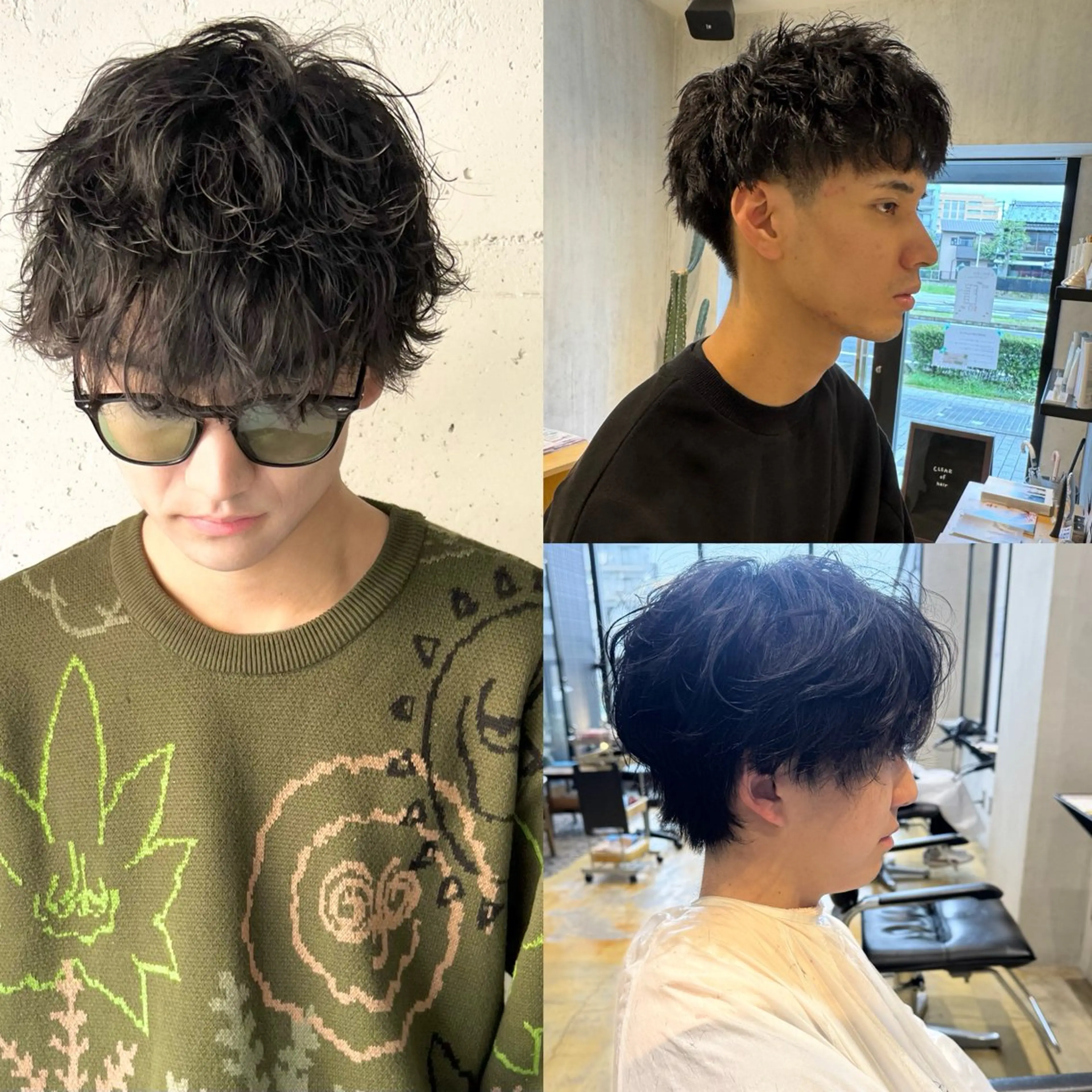 【満18歳クーポン】初パーマ/黒髪卒業/シャドウパーマ/無造作/men's perm ¥14,300→8,800の写真