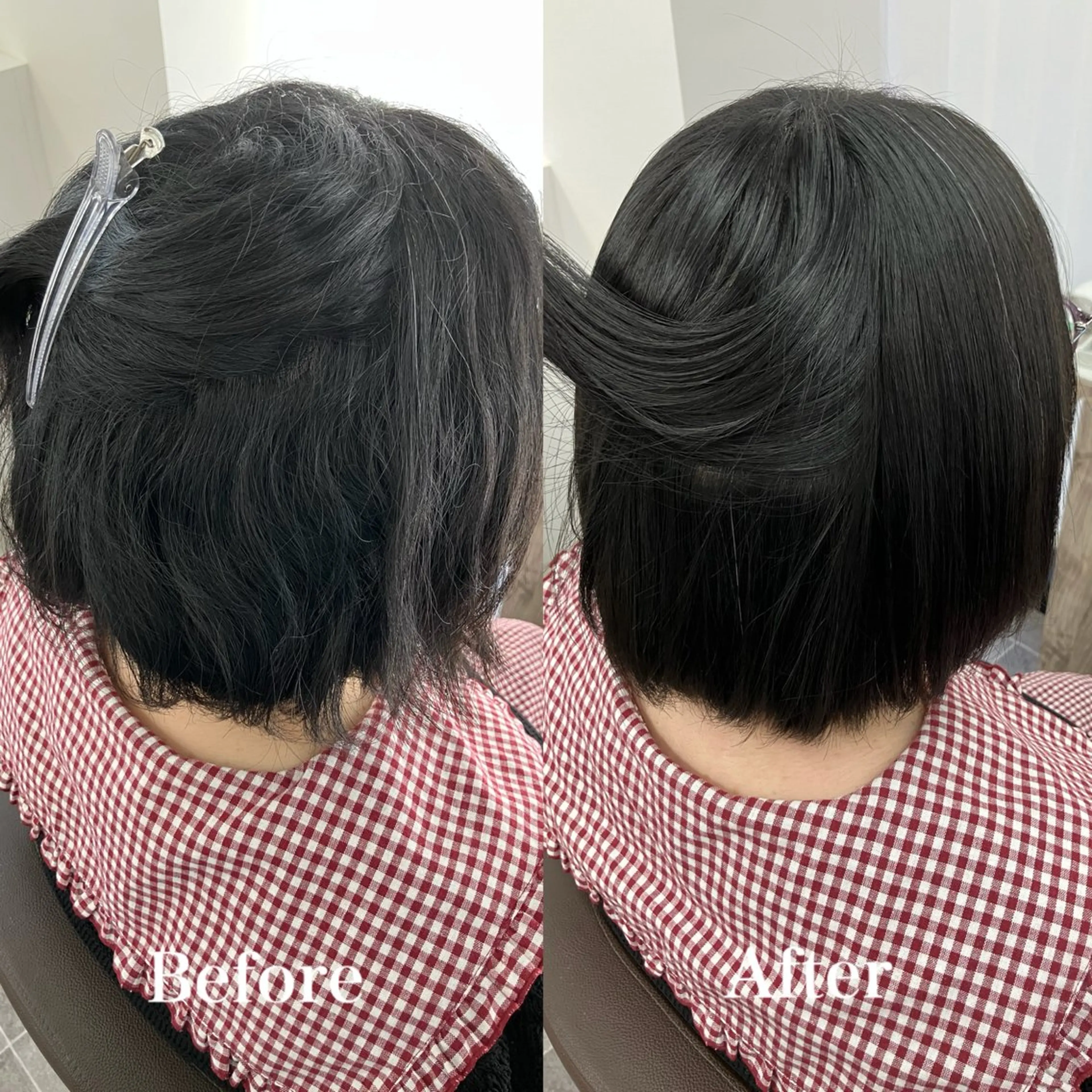【縮毛矯正モデル募集】髪質改善ストレート🫧の写真