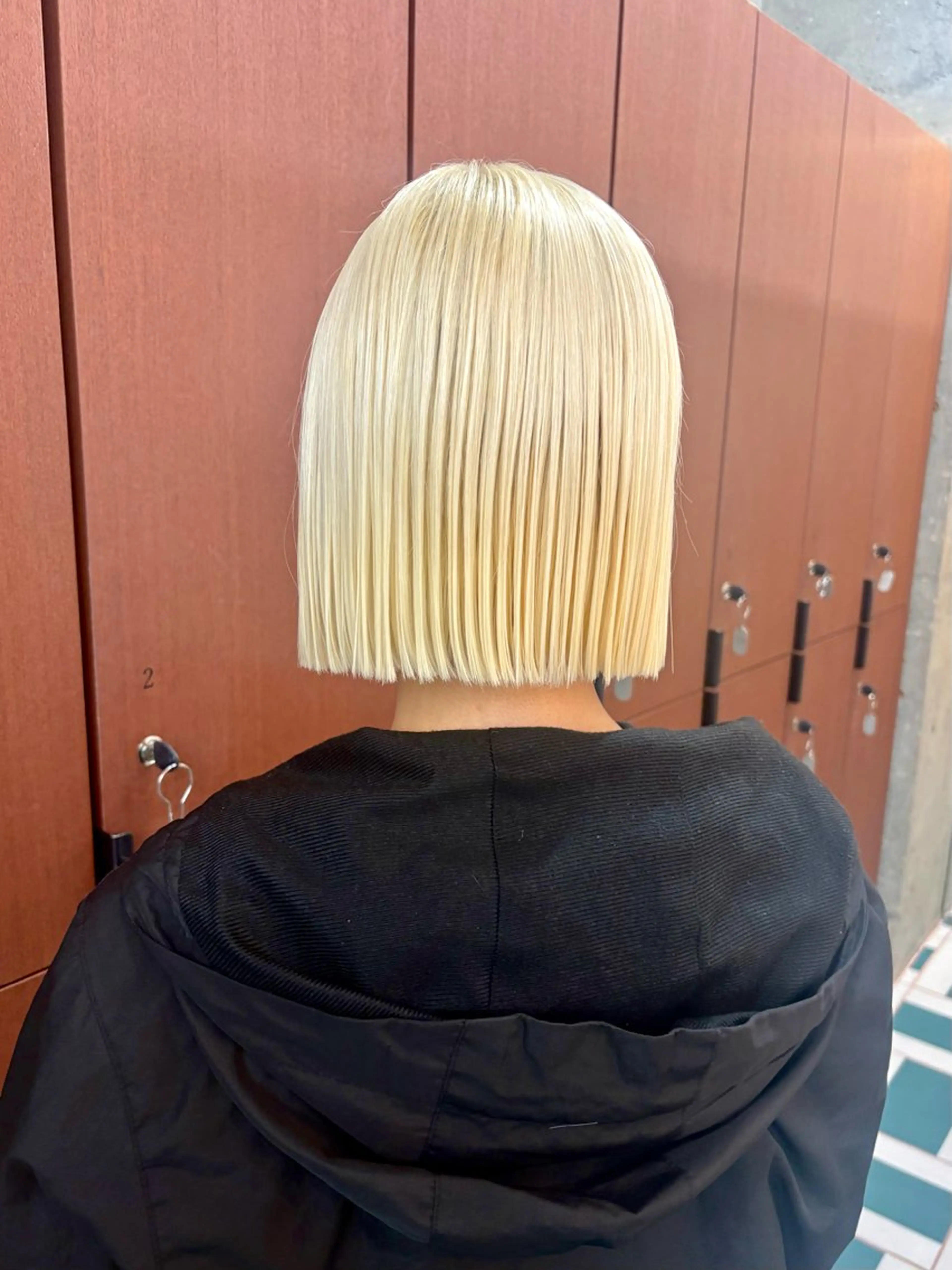 ミディアム カット AYAKA/名古屋/ 栄/ボブ/透明カラーのヘアスタイル