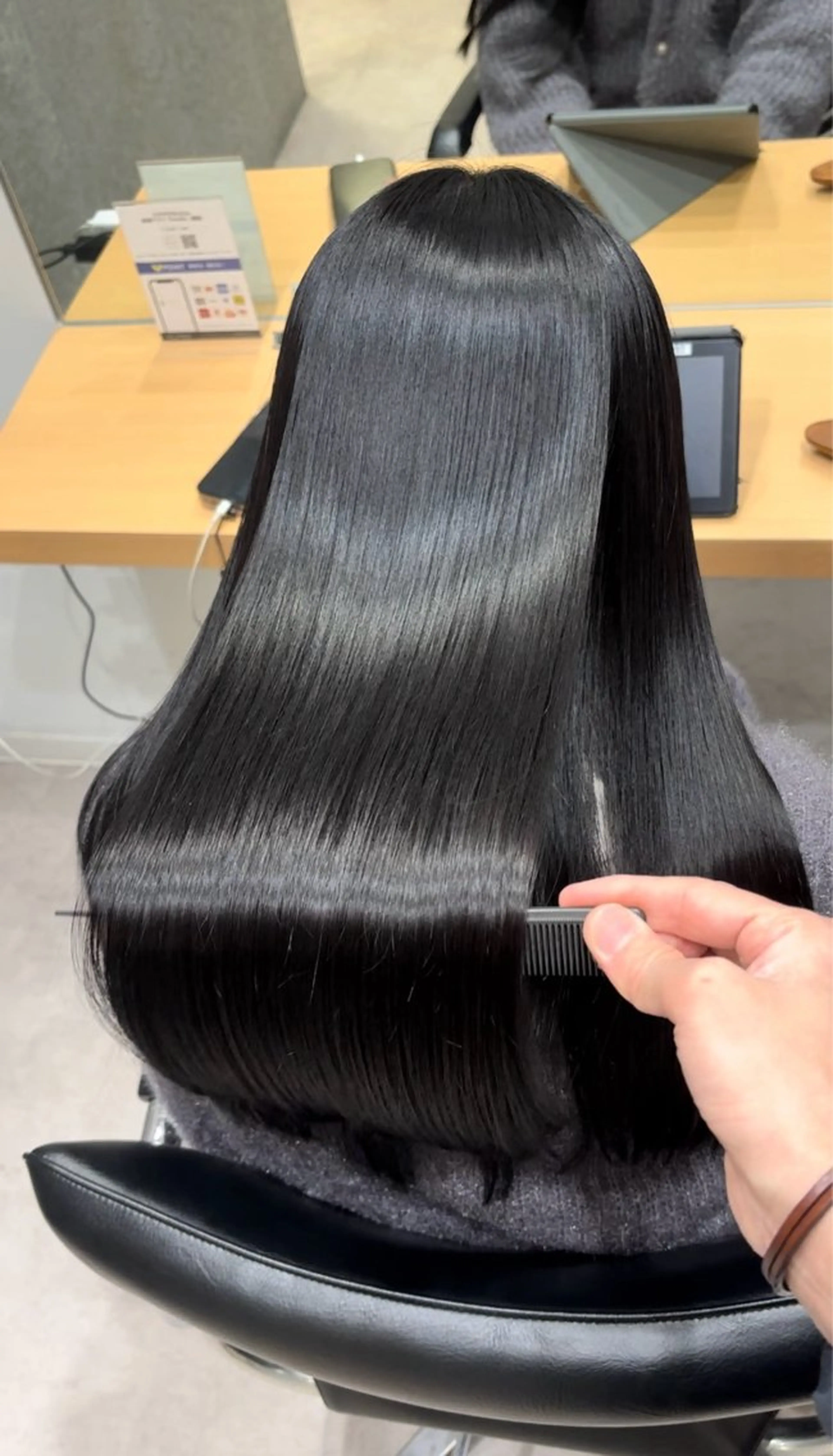 ミディアム カラー アクアカラー 髪質改善 トリートメント カット ヘアカラー トリートメント 髪質改善ヘアケア 艶髪特化/上田のヘアスタイル