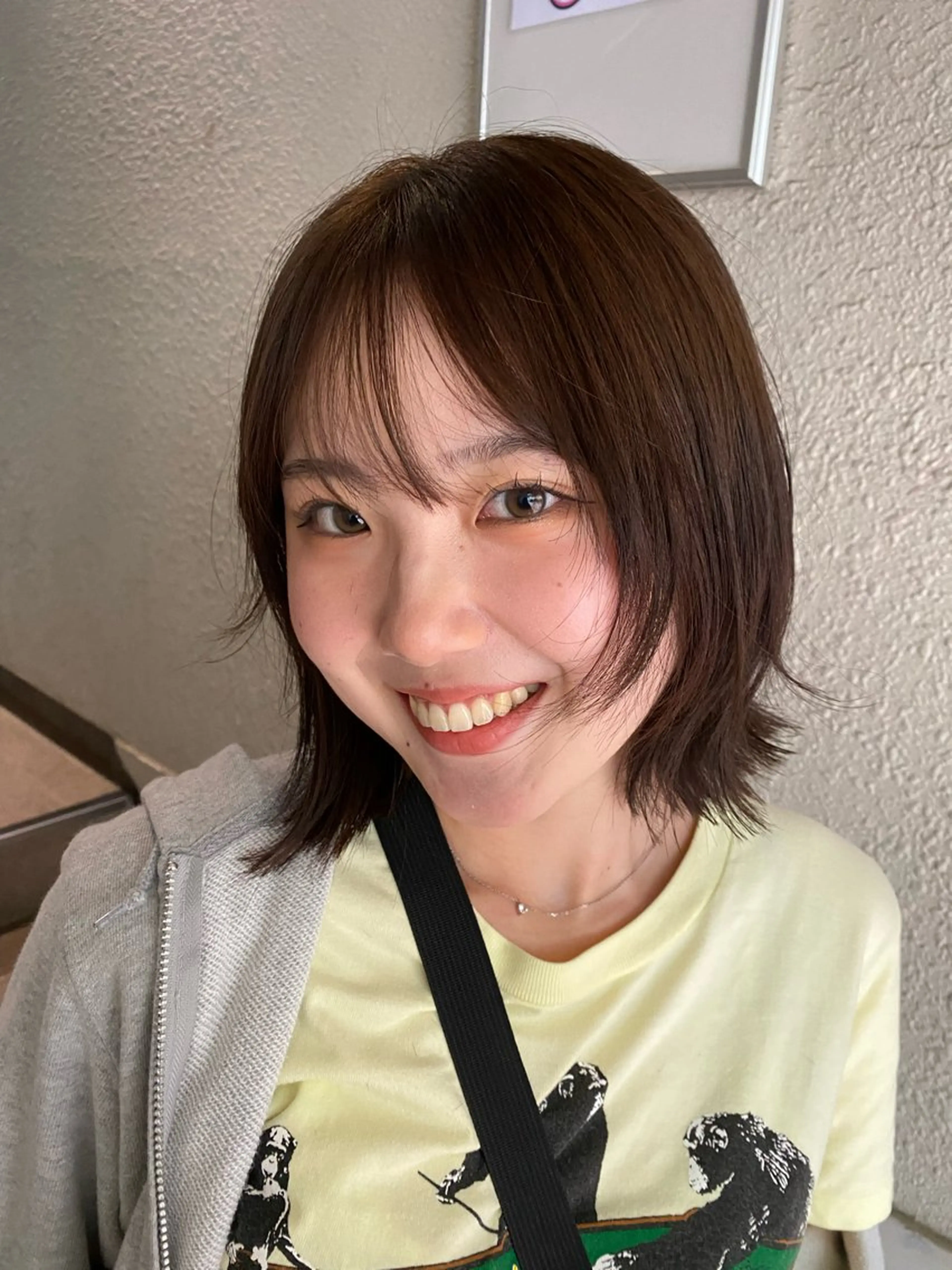 ショート カラー カット ヘアカラー ナチュラルヘア🫧 ナナミのヘアスタイル