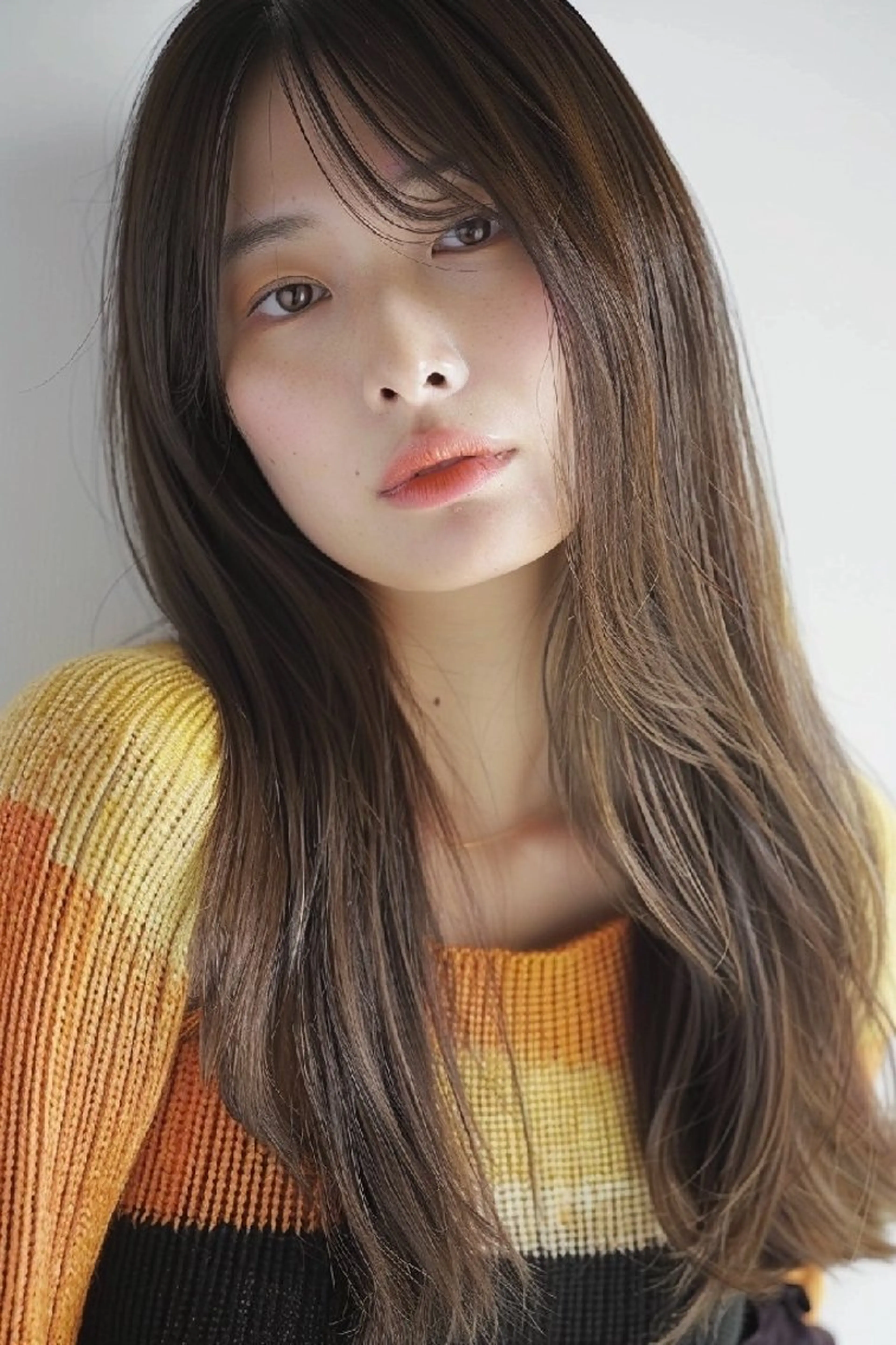 カラー 束感まつぱ🥑🤍 NATUKI🤍のヘアスタイル