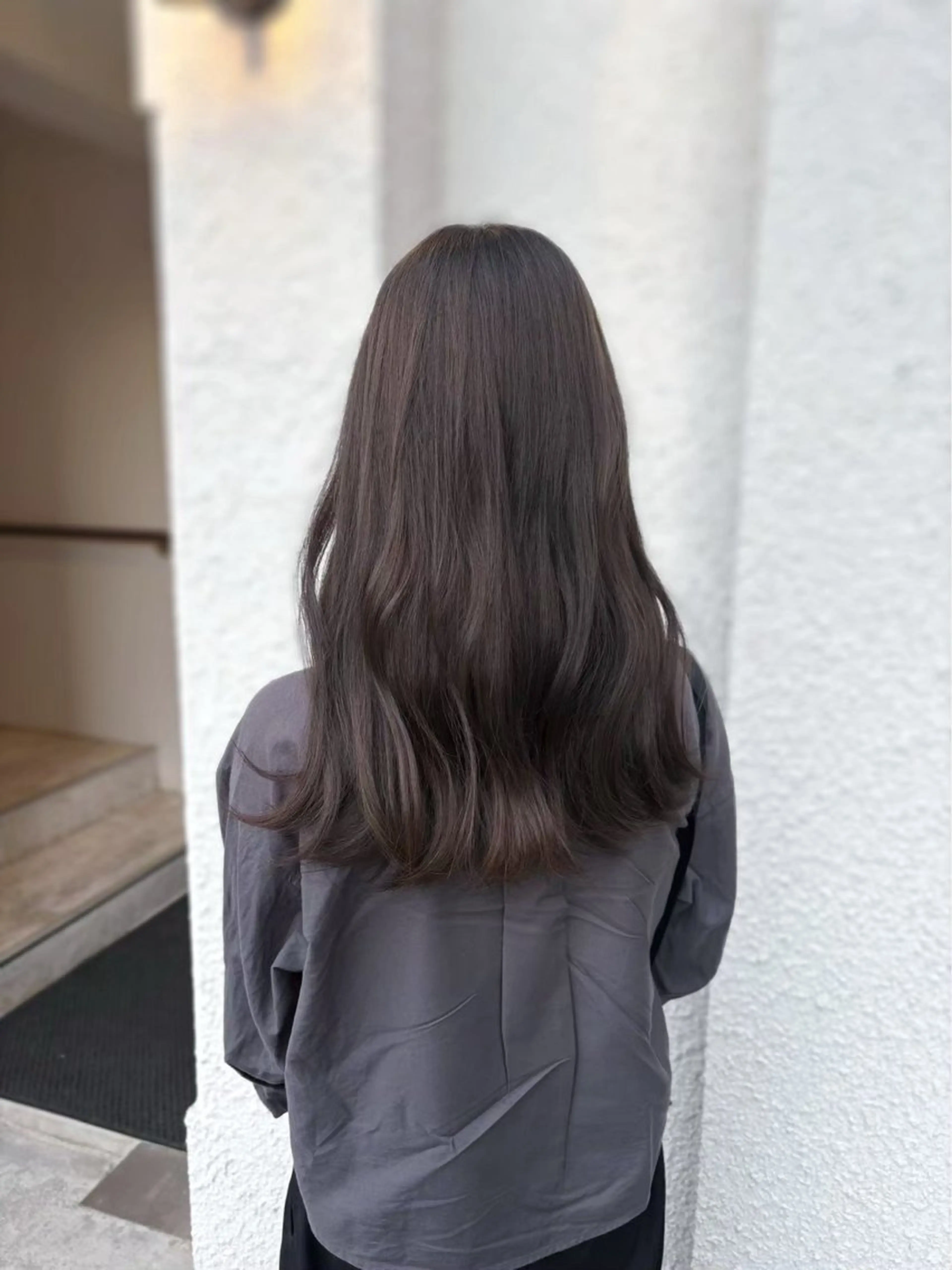 セミロング カラー 透明感カラー haruna🌼 暖色♡透明感カラー♡のヘアスタイル