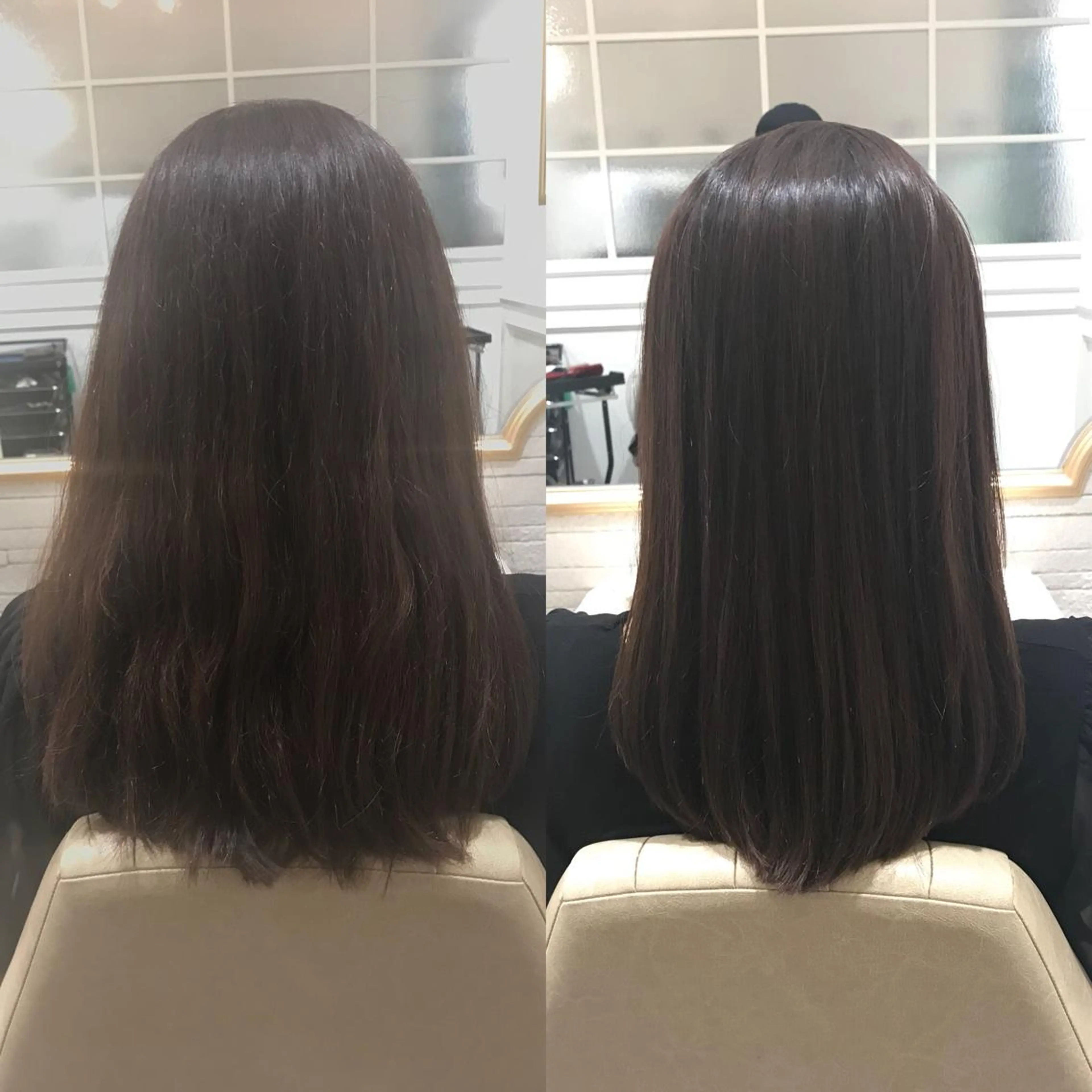 ロング 縮毛矯正 トリートメント カット ヘアカラー トリートメント 韓国ヘア×髪質改善 ⭐️谷遼平⭐️のヘアスタイル