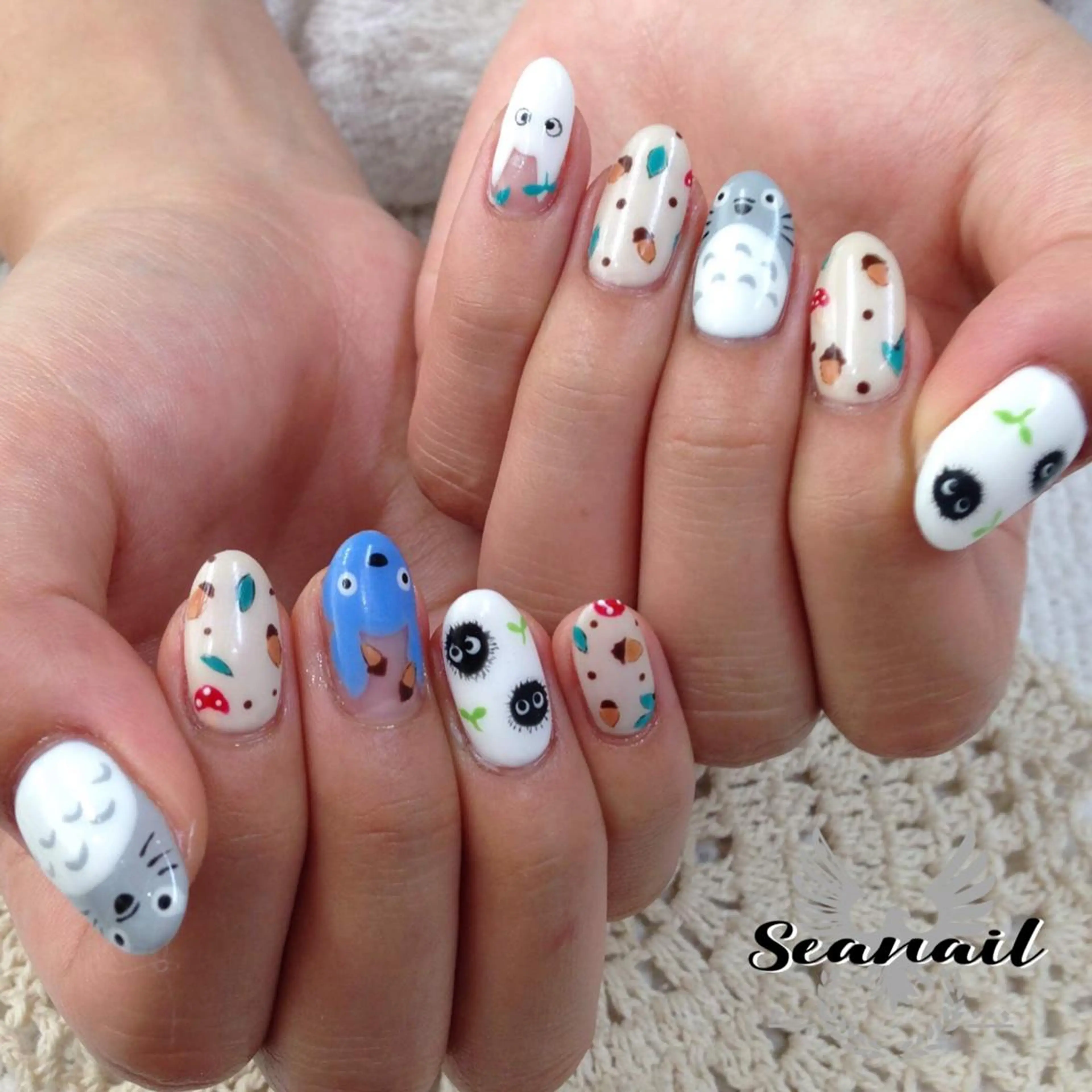 ネイル 小尾 栞のネイルデザイン