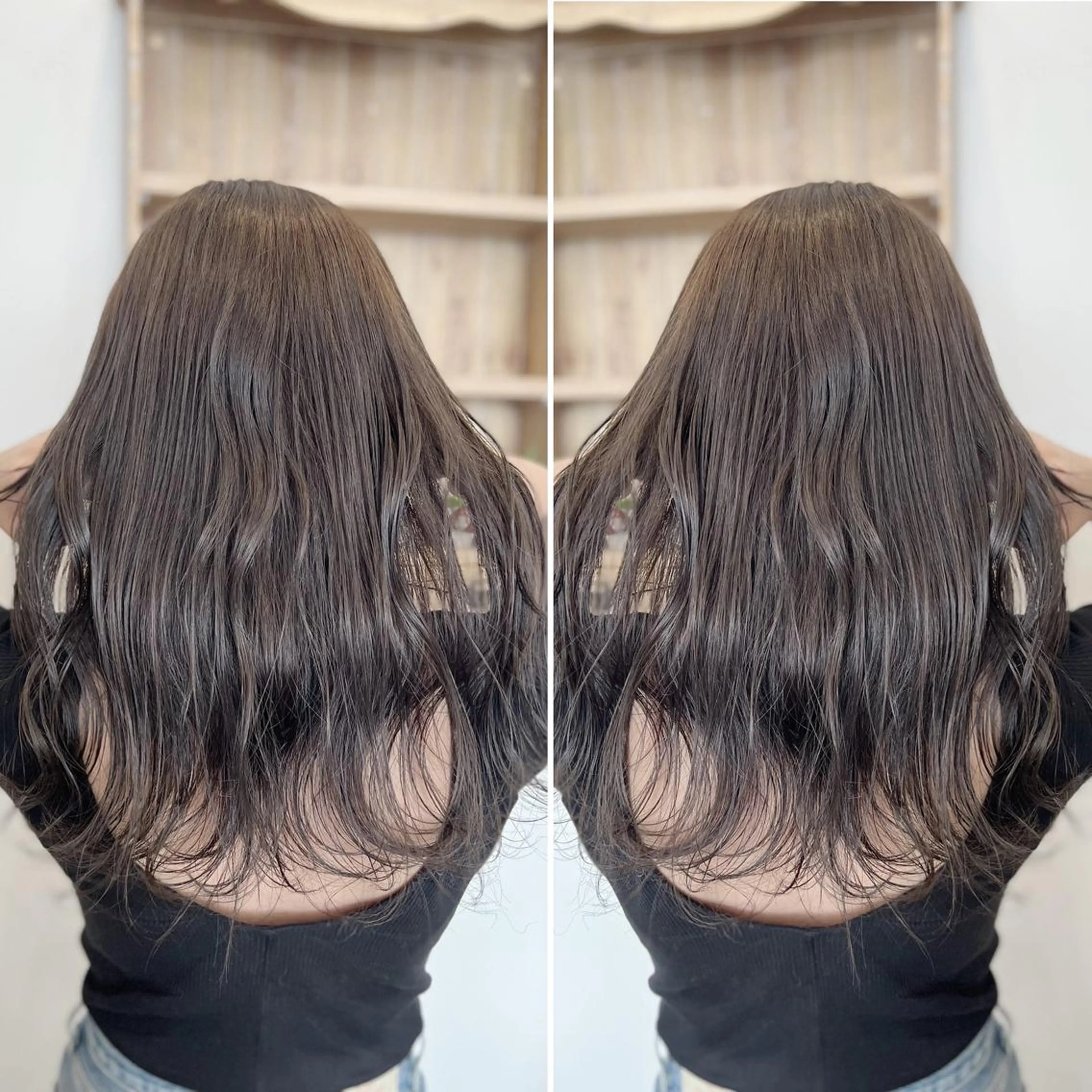 セミロング ヘアカラー トリートメント shower hair salon所属・【shower】 yousuke代表のヘアスタイル