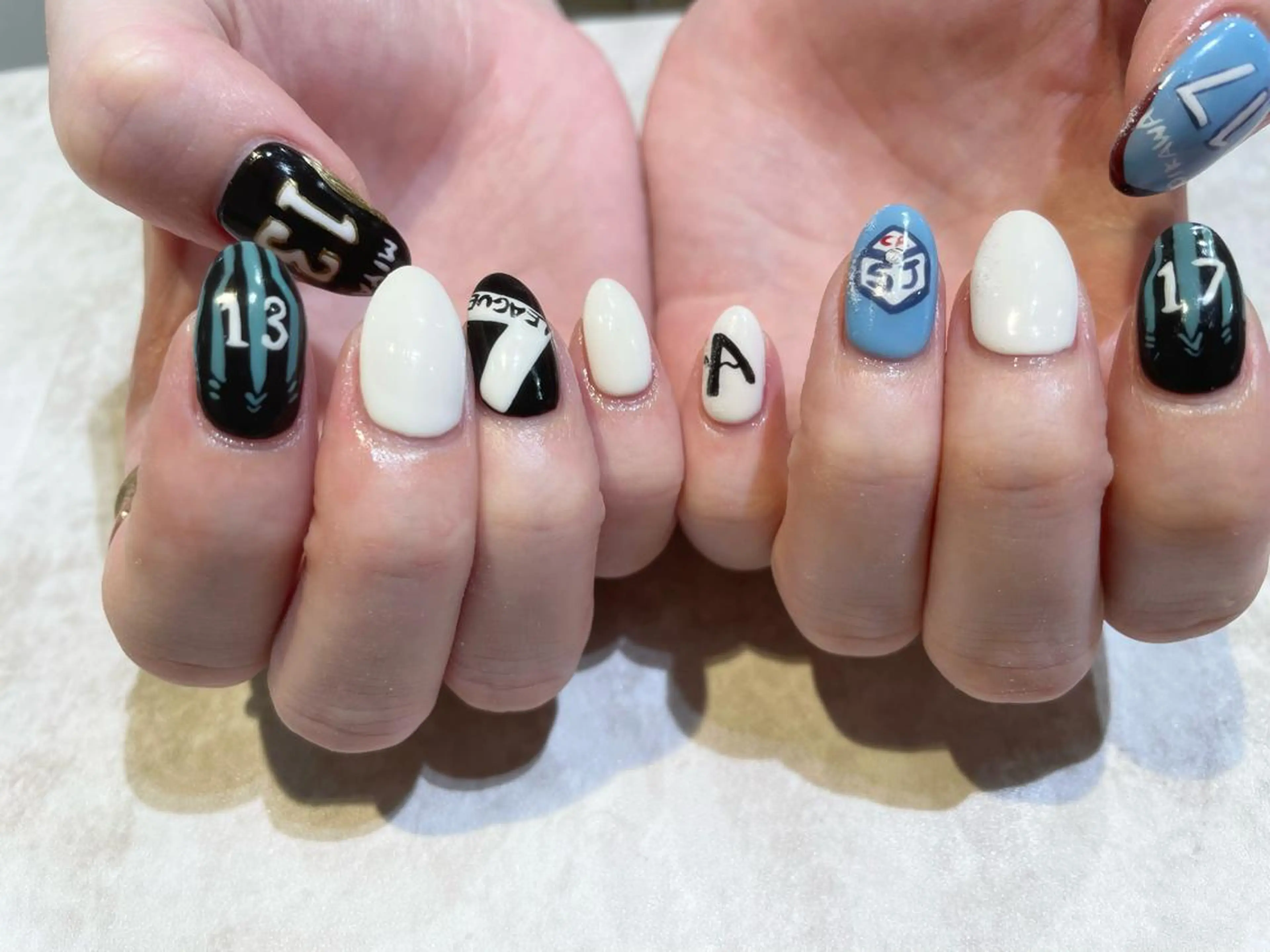 ネイル 舞田 苑香のネイルデザイン