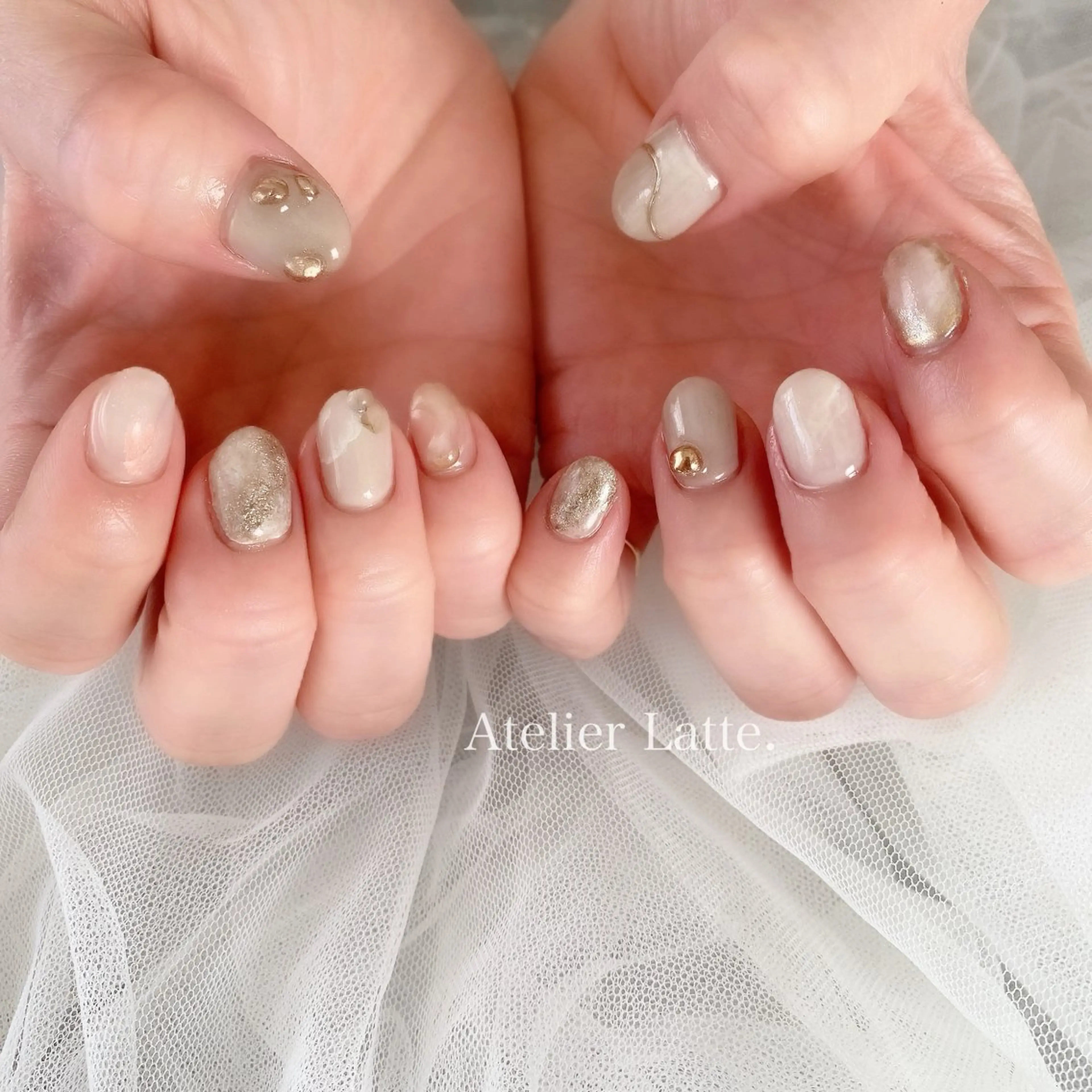 ネイル Atelier Latteのネイルデザイン