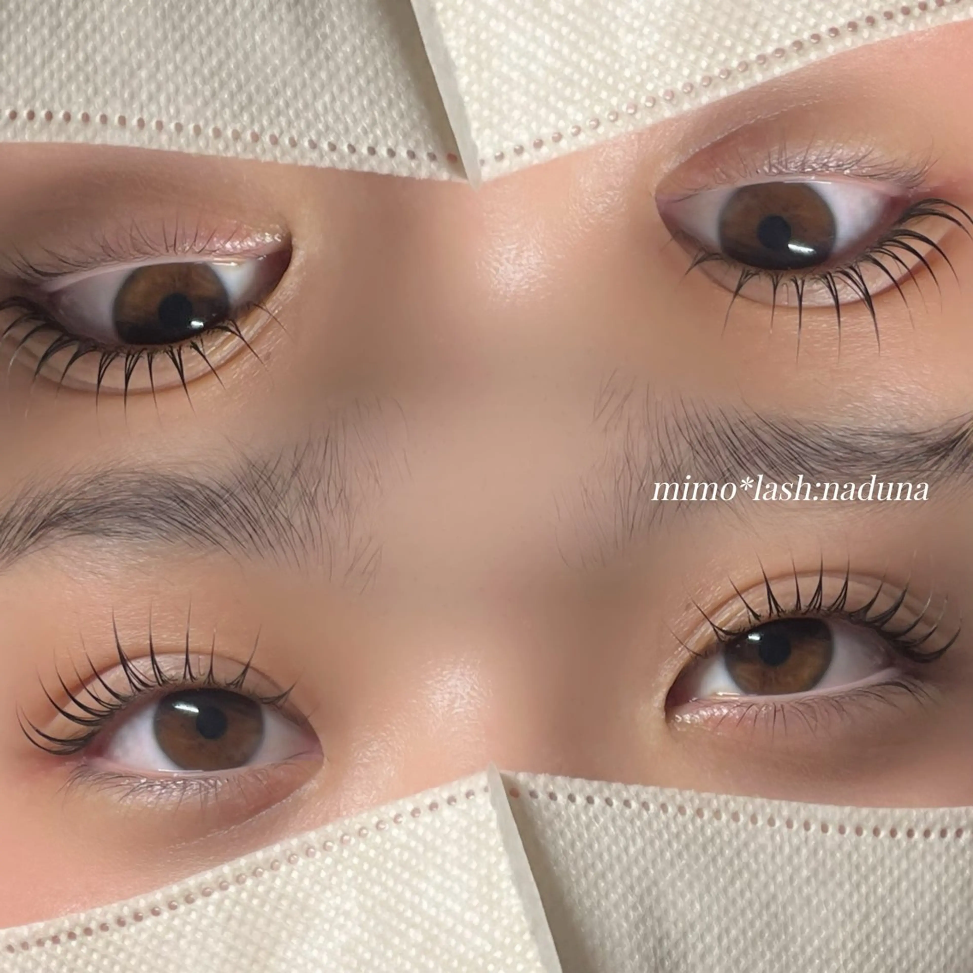 マツエク・マツパ マツパ mimo*lash :nadunaのマツエク・マツパデザイン