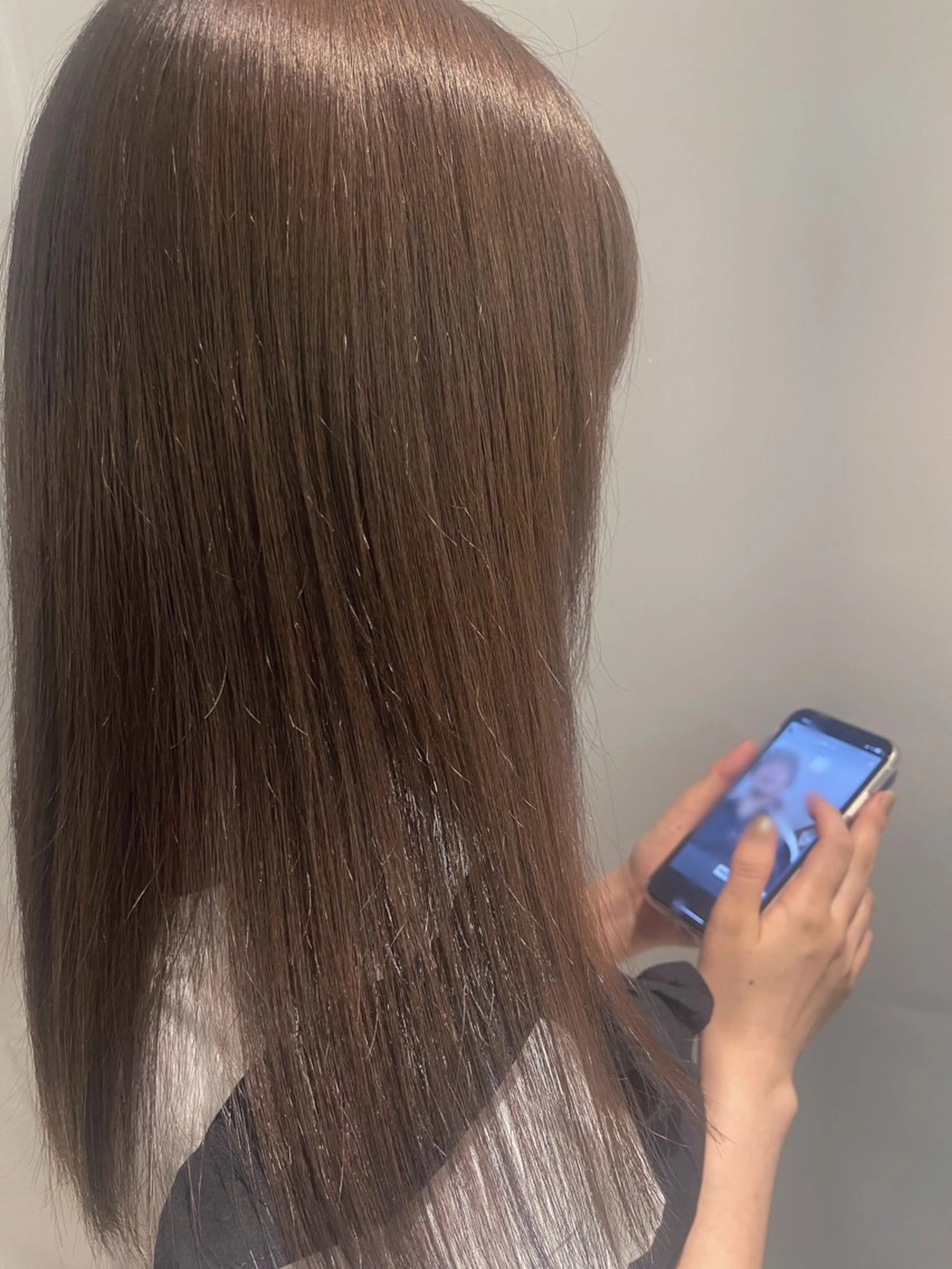 カラー ベージュカラー 透明感カラー オリーブベージュ 🌱ONE003🌱 原田涼香のヘアスタイル