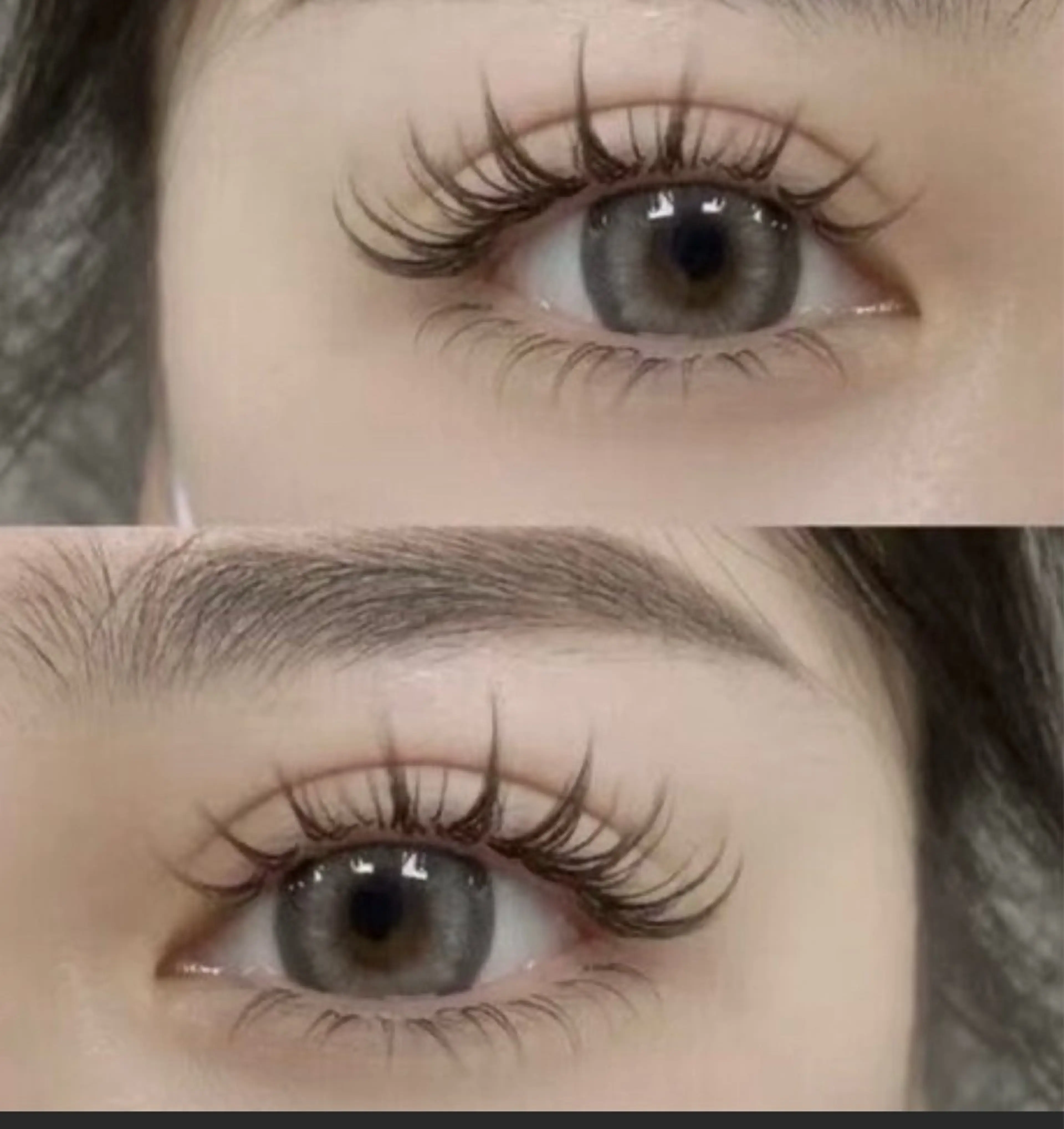 マツエク・マツパ ゆり愛❤️ラツシユ AURAのマツエク・マツパデザイン